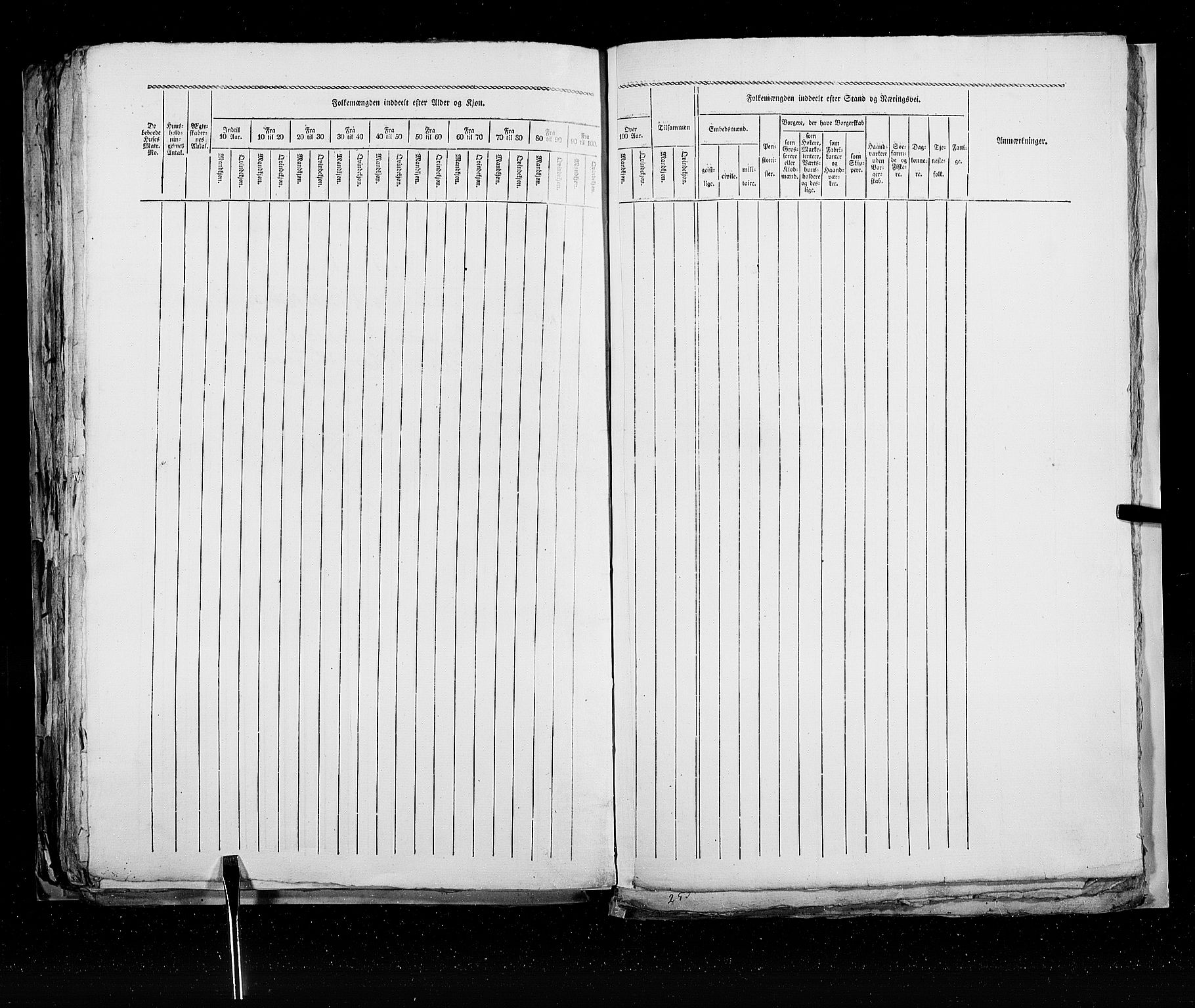 RA, Census 1825, vol. 22: Bergen, 1825