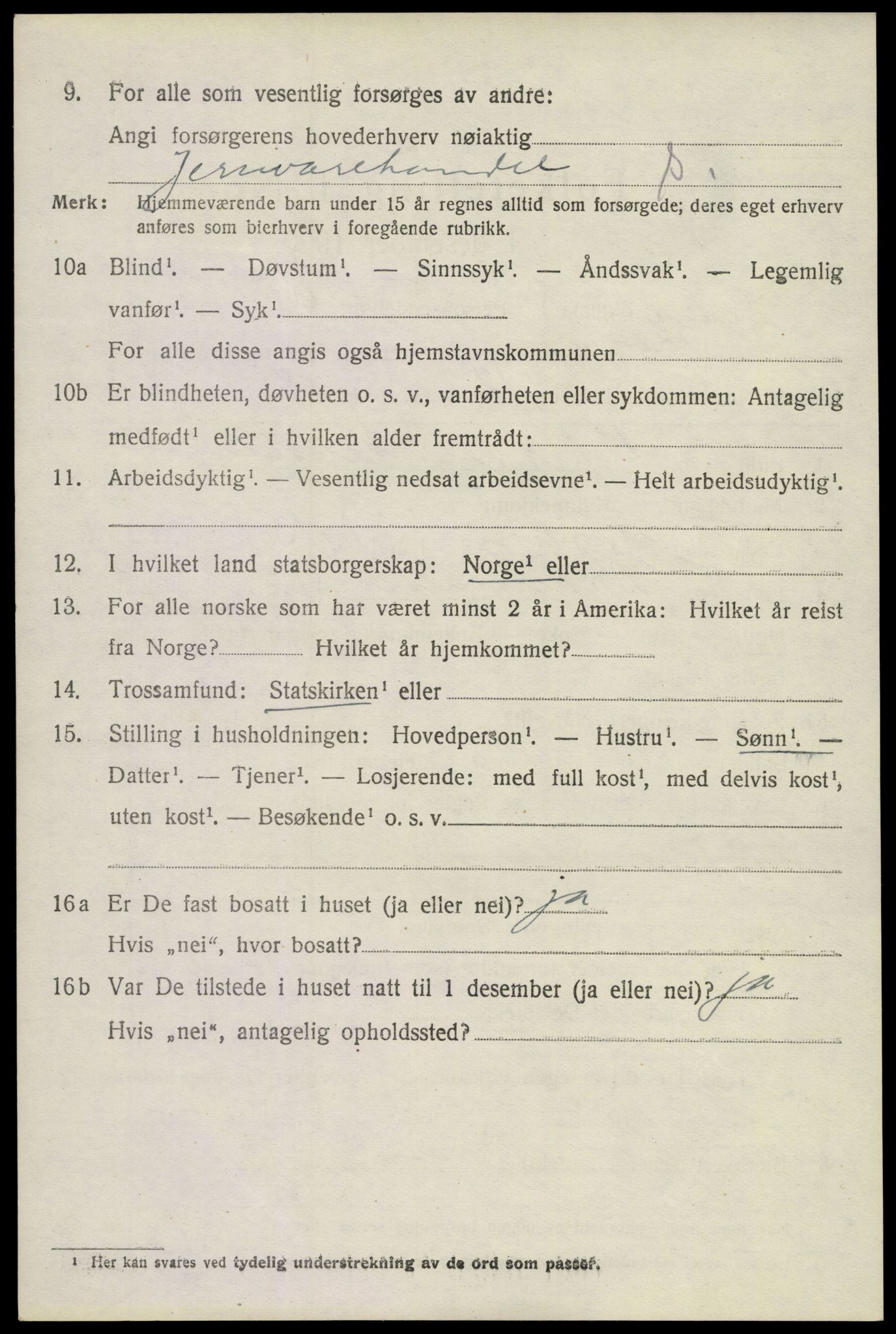 SAKO, 1920 census for Skoger, 1920, p. 7504