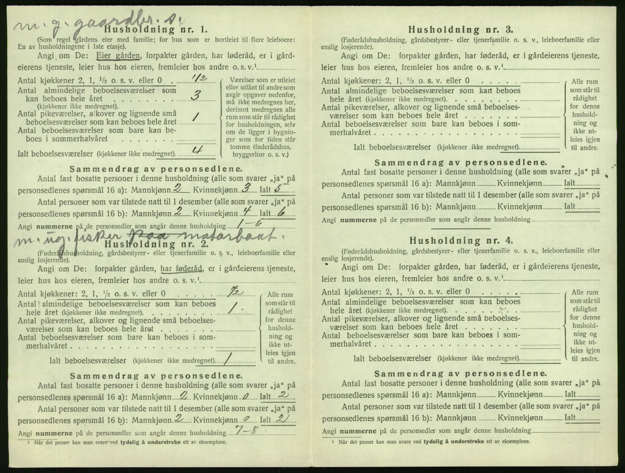 SAT, 1920 census for Sykkylven, 1920, p. 778