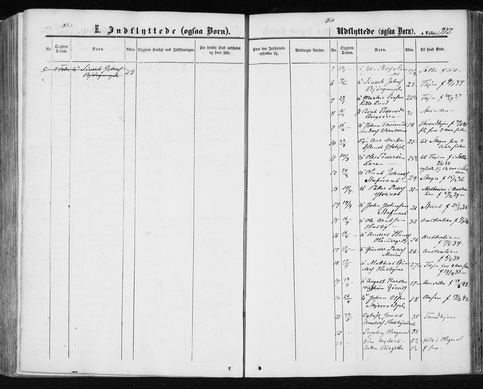 Ministerialprotokoller, klokkerbøker og fødselsregistre - Nord-Trøndelag, AV/SAT-A-1458/709/L0075: Parish register (official) no. 709A15, 1859-1870, p. 342