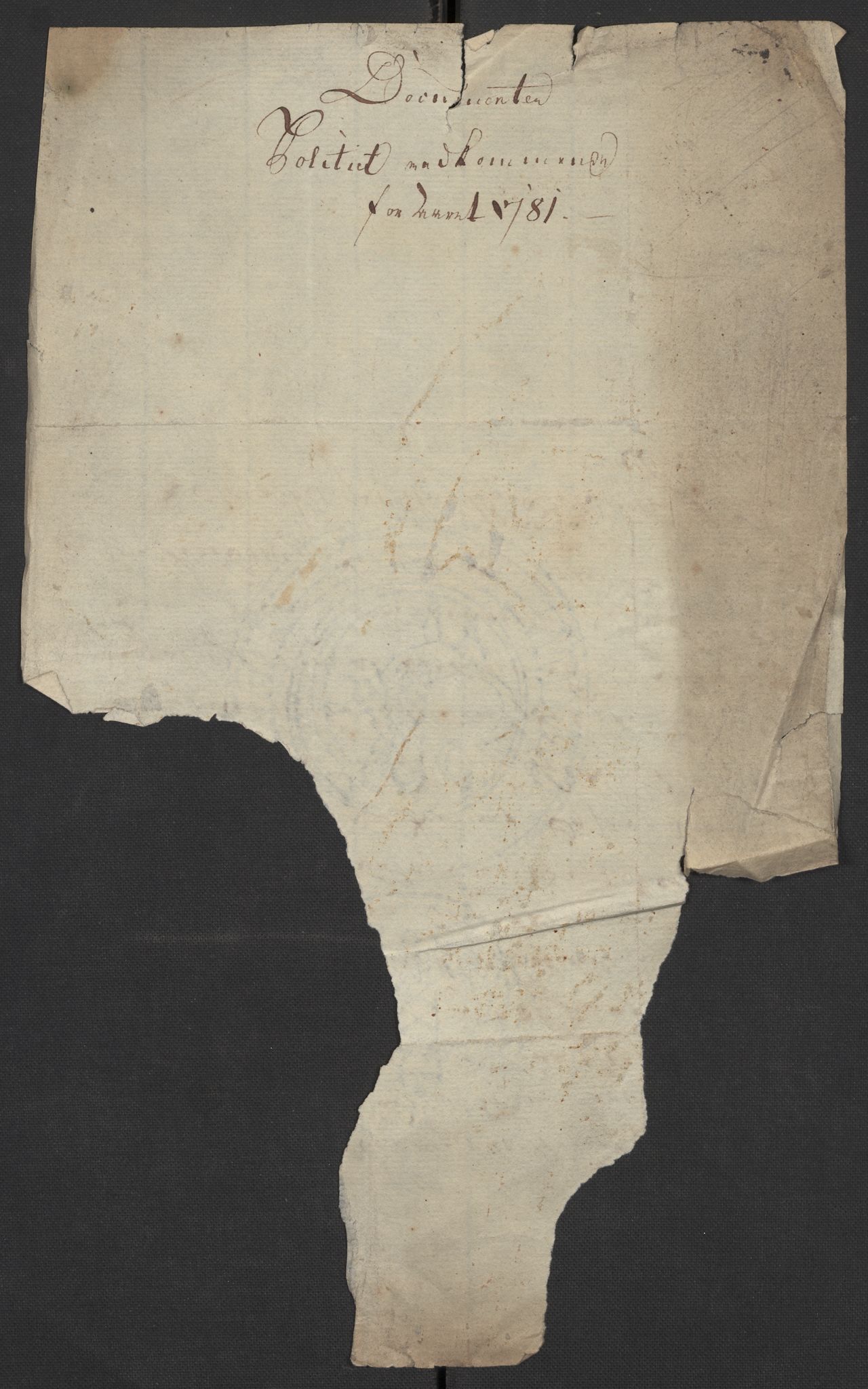Oslo politidistrikt, AV/SAO-A-10085/D/Da/L0003: Innkomne brev, pro memoria m.v., 1781, p. 74