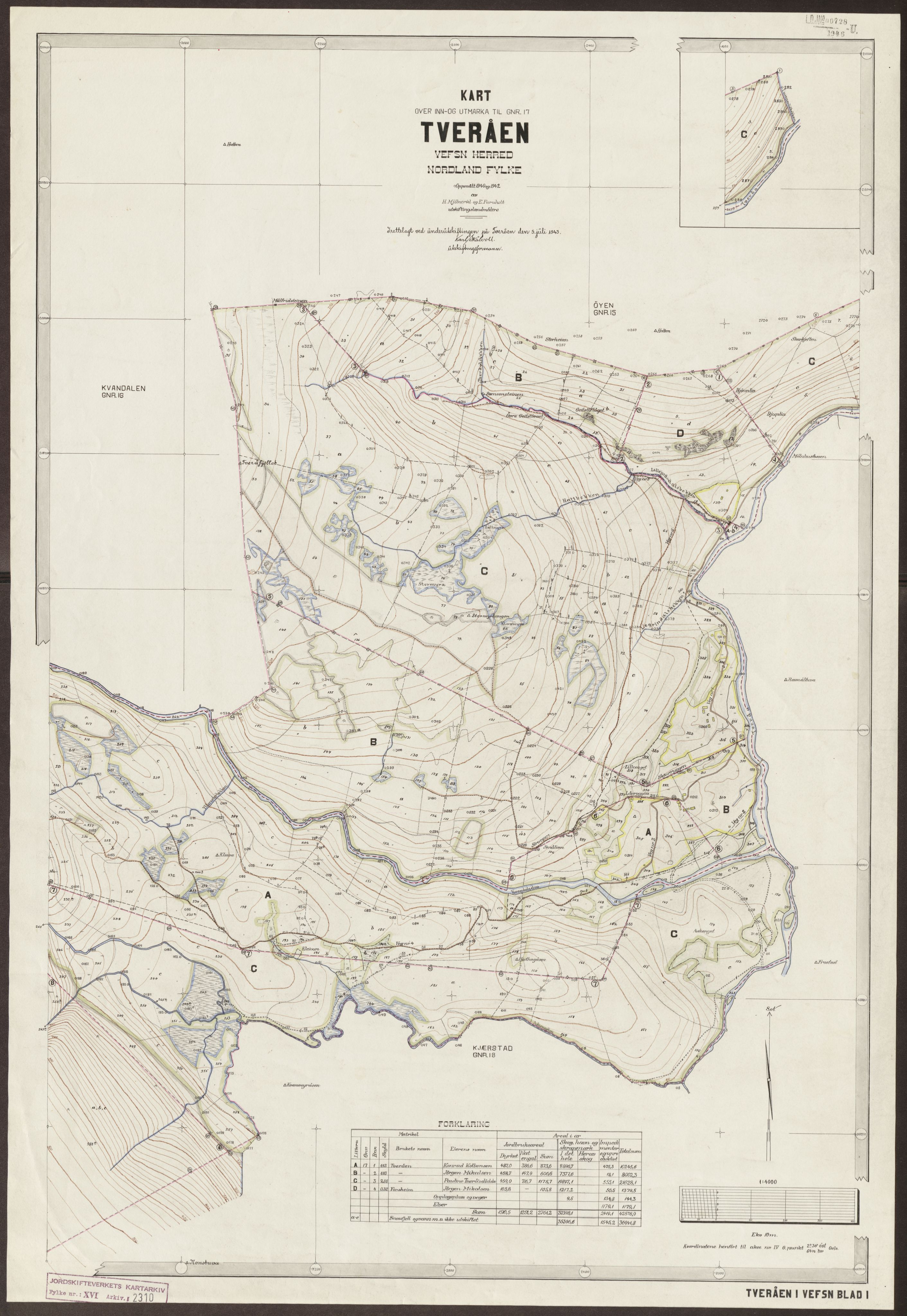 Jordskifteverkets kartarkiv, AV/RA-S-3929/T, 1859-1988, p. 2887