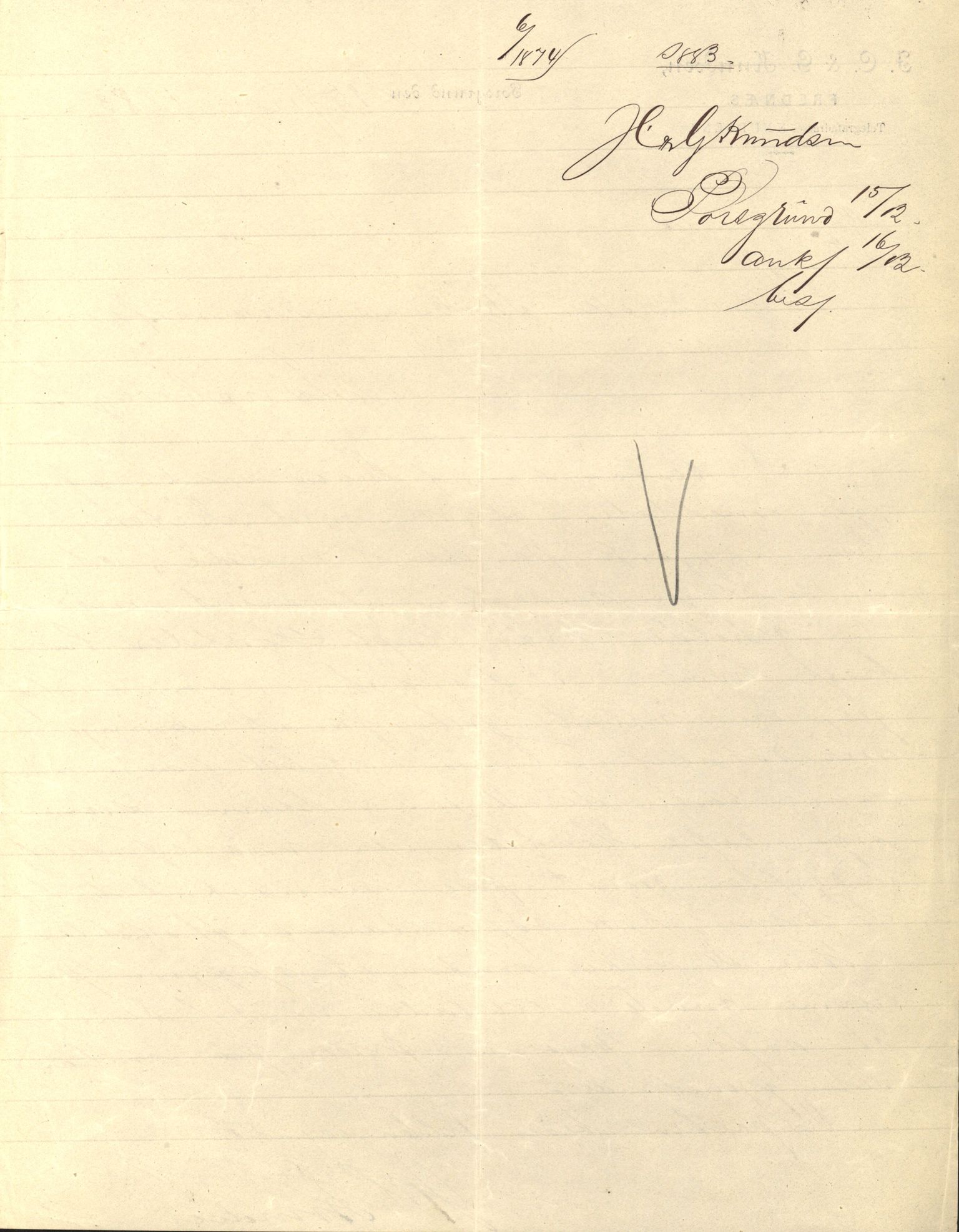 Pa 63 - Østlandske skibsassuranceforening, VEMU/A-1079/G/Ga/L0016/0006: Havaridokumenter / Insulan, Henrik Ibsen, Harmonia, Odin, Nornen, 1883, p. 8