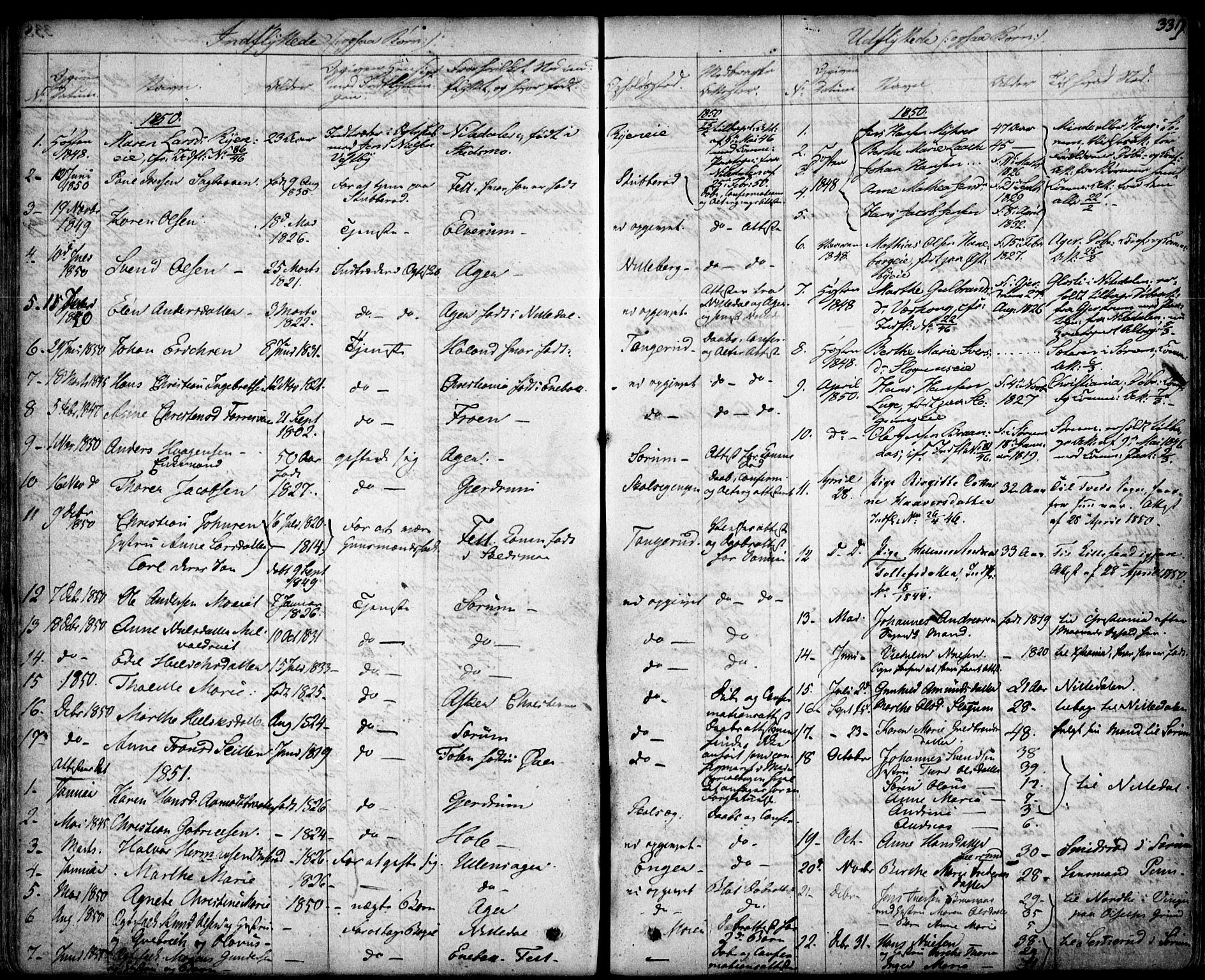 Skedsmo prestekontor Kirkebøker, AV/SAO-A-10033a/F/Fa/L0009: Parish register (official) no. I 9, 1830-1853, p. 339