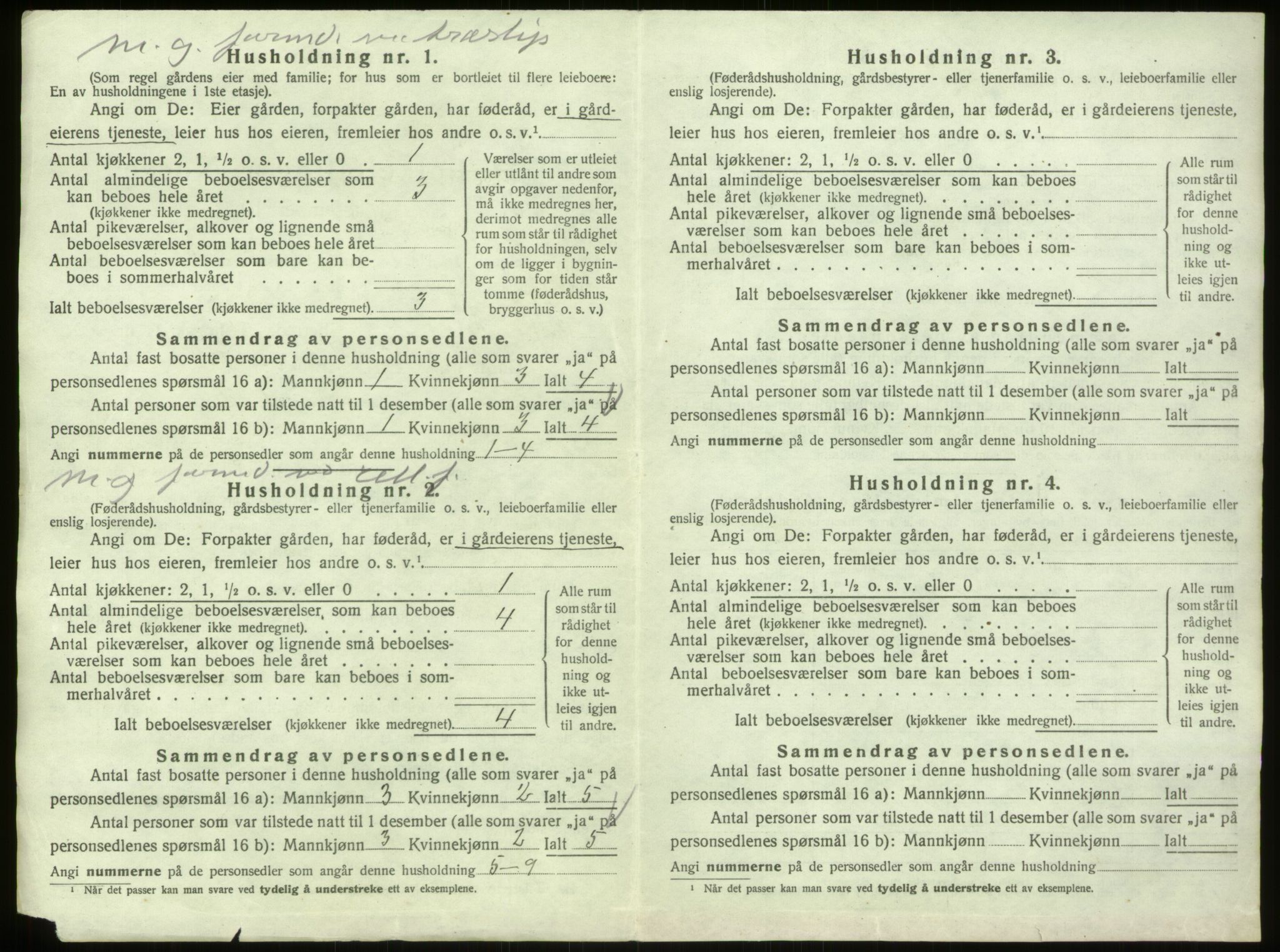 SAO, 1920 census for Berg, 1920, p. 1480