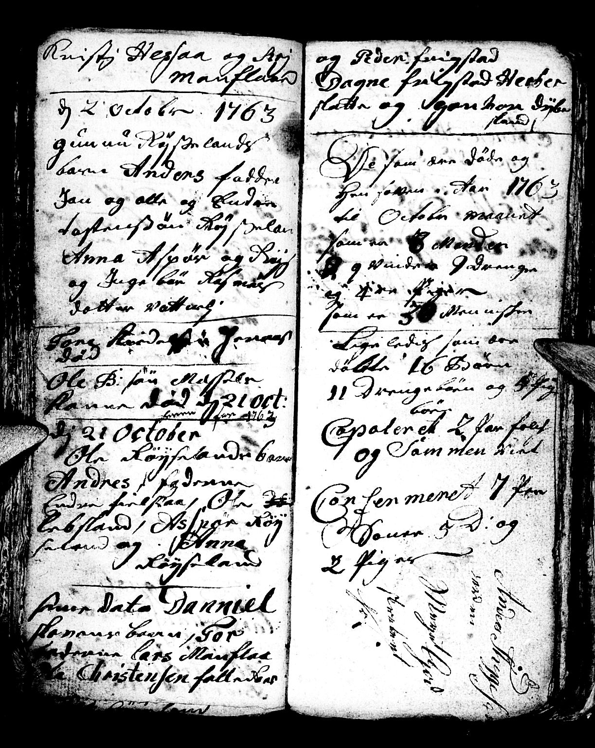 Bjelland sokneprestkontor, AV/SAK-1111-0005/F/Fb/Fbb/L0001: Parish register (copy) no. B 1, 1732-1782, p. 69