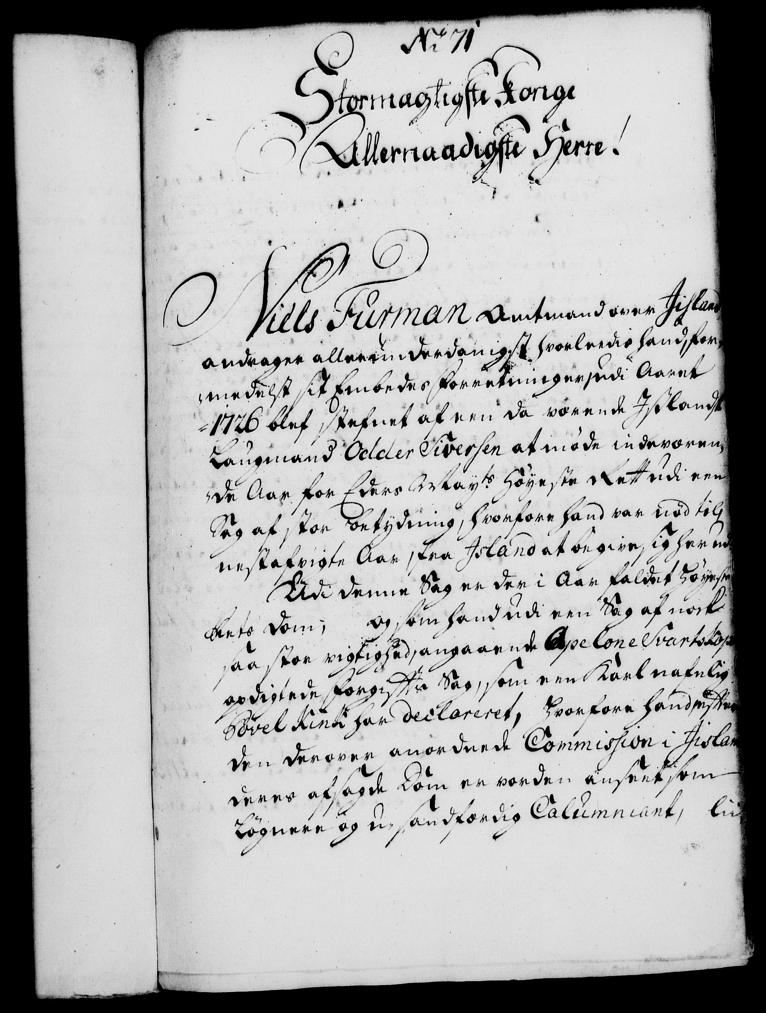 Rentekammeret, Kammerkanselliet, RA/EA-3111/G/Gf/Gfa/L0010: Norsk relasjons- og resolusjonsprotokoll (merket RK 52.10), 1727, p. 509