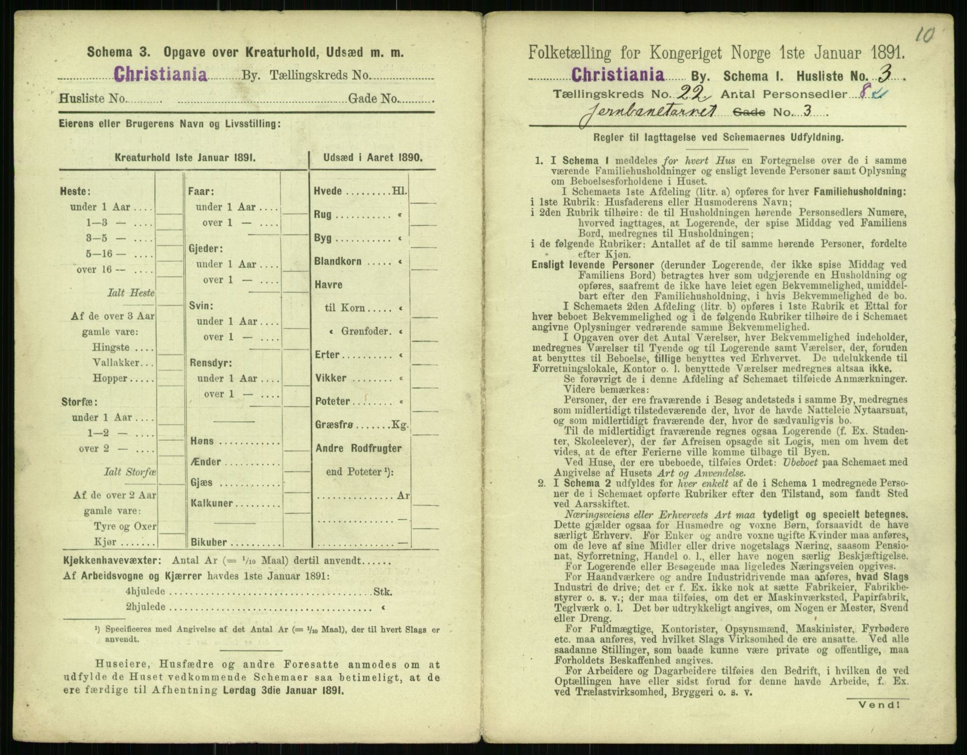 RA, 1891 census for 0301 Kristiania, 1891, p. 10844