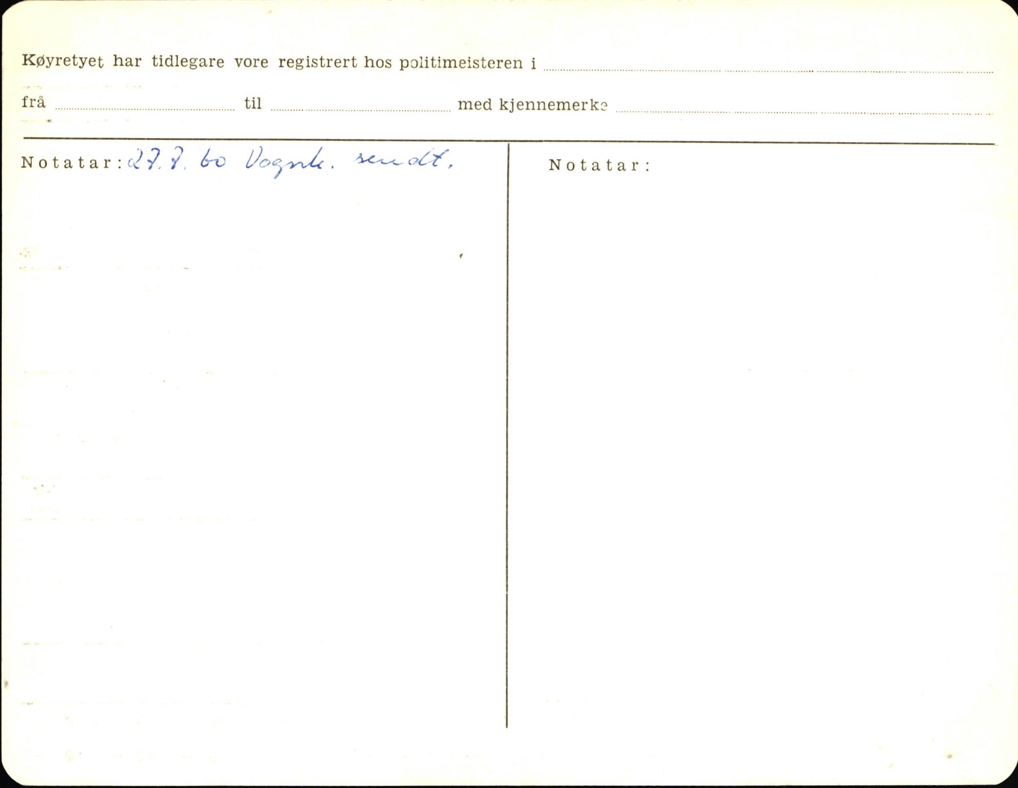 Statens vegvesen, Sogn og Fjordane vegkontor, AV/SAB-A-5301/4/F/L0006: Registerkort utmeldte Fjordane S8300-9500, 1930-1961, p. 204