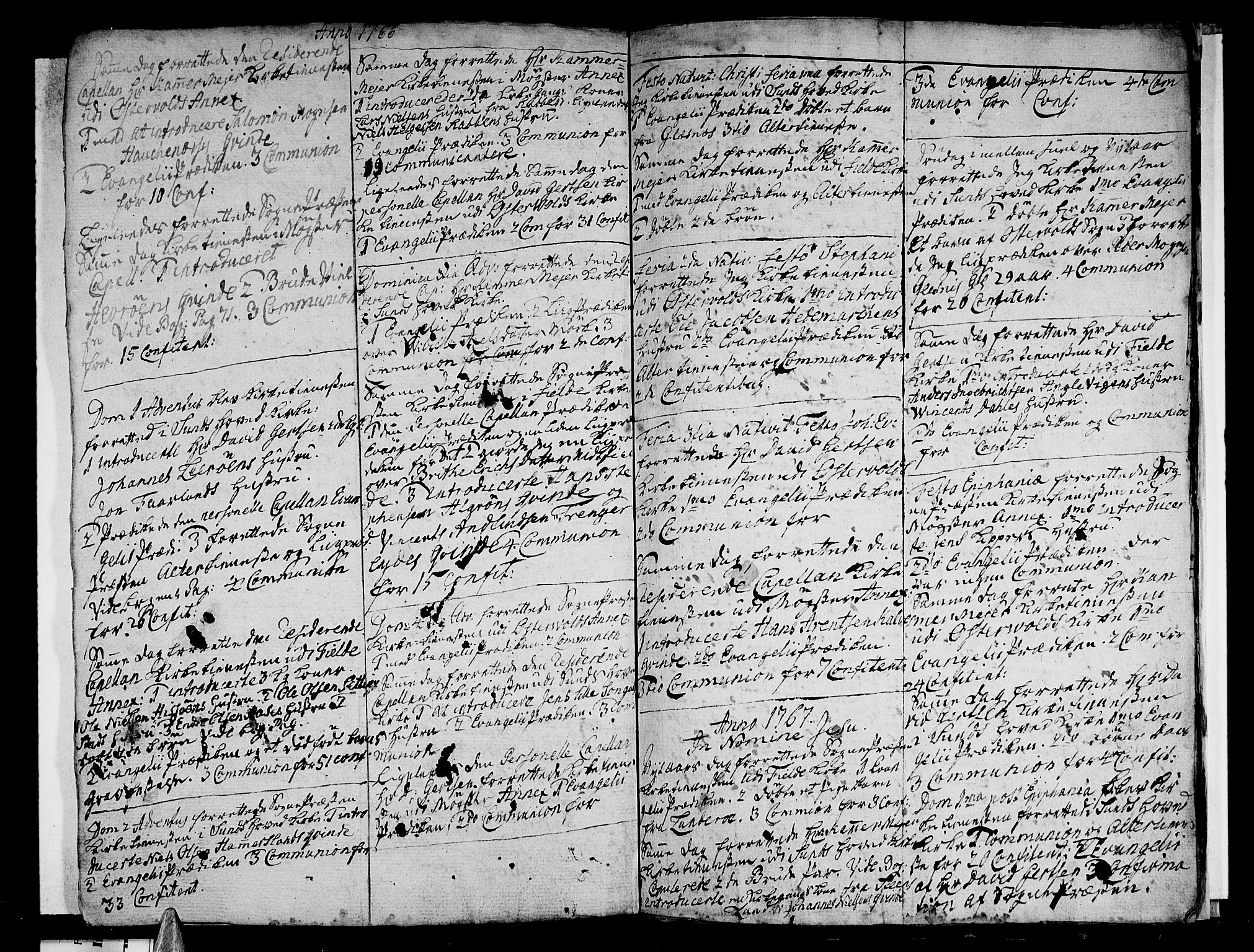 Sund sokneprestembete, AV/SAB-A-99930: Parish register (official) no. A 3, 1740-1769