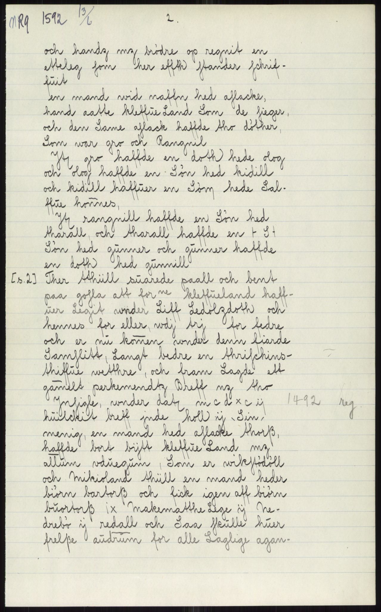 Samlinger til kildeutgivelse, Diplomavskriftsamlingen, AV/RA-EA-4053/H/Ha, p. 2665