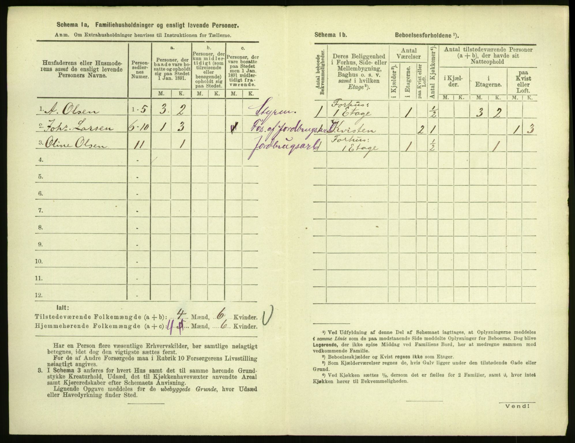 RA, 1891 census for 0904 Grimstad, 1891, p. 715