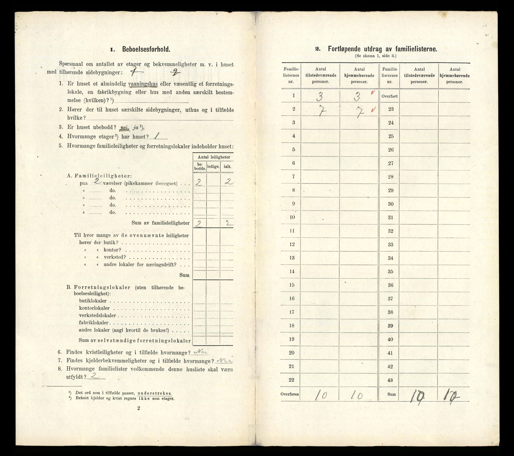 RA, 1910 census for Fredrikshald, 1910, p. 6519