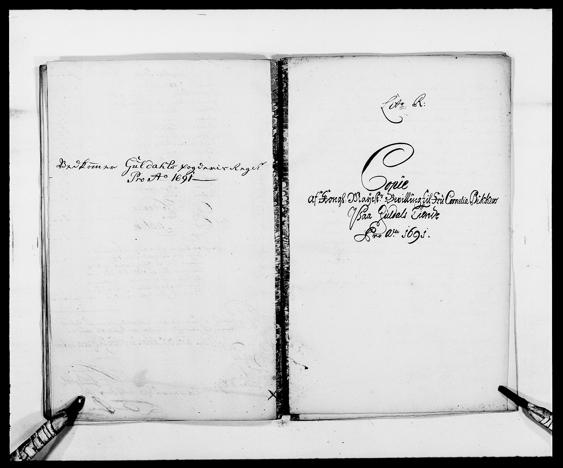 Rentekammeret inntil 1814, Reviderte regnskaper, Fogderegnskap, RA/EA-4092/R59/L3941: Fogderegnskap Gauldal, 1691, p. 153