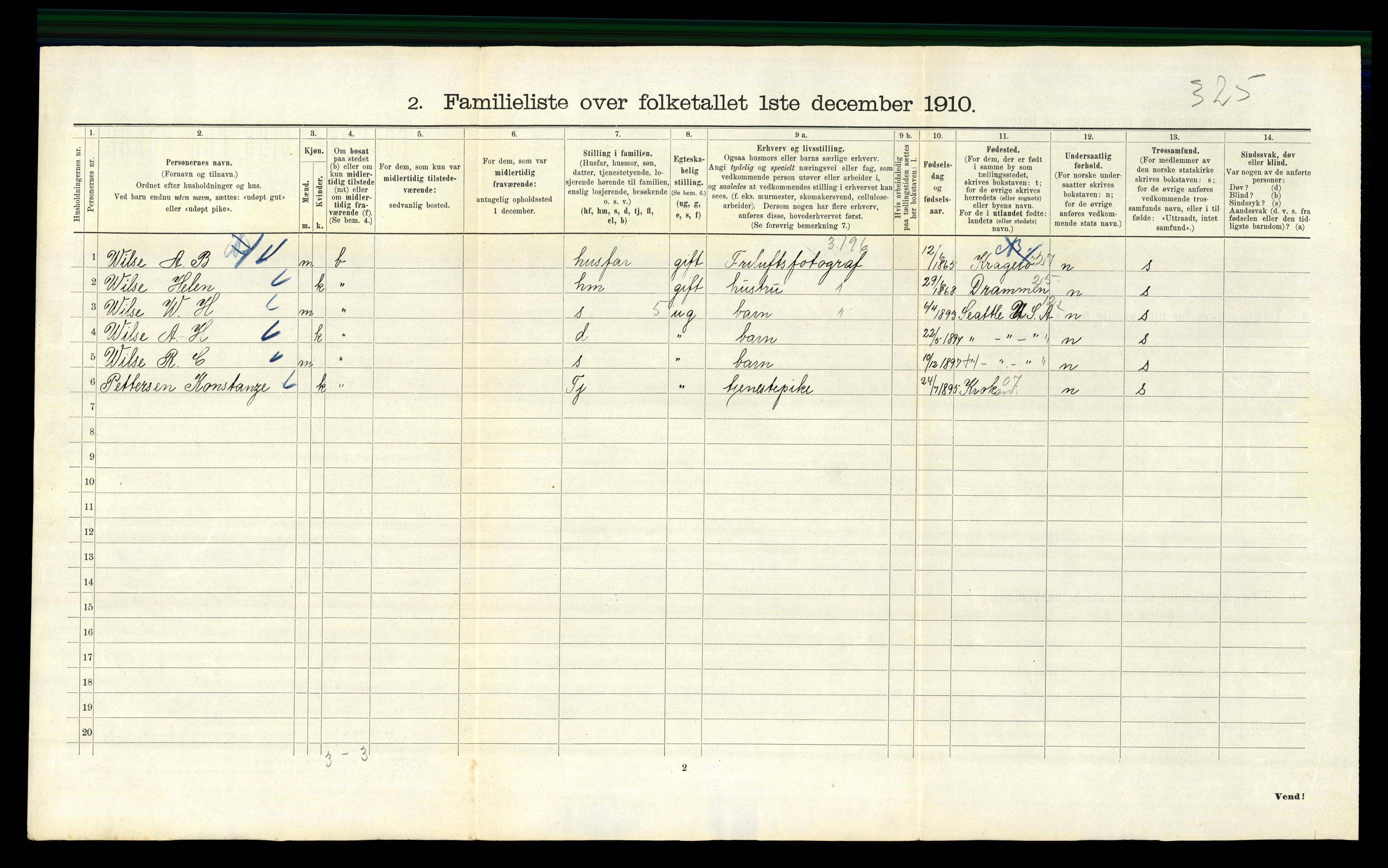 RA, 1910 census for Kristiania, 1910, p. 4480