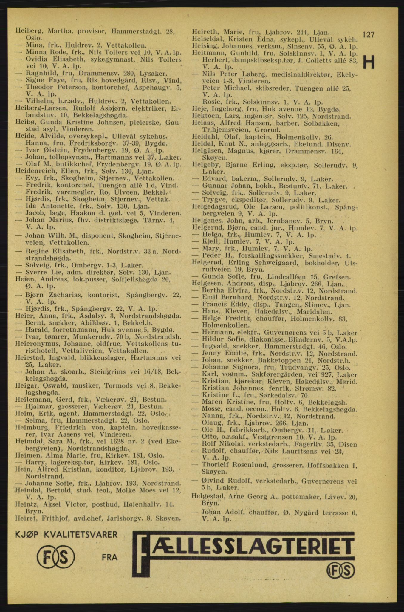 Aker adressebok/adressekalender, PUBL/001/A/005: Aker adressebok, 1934-1935, p. 127