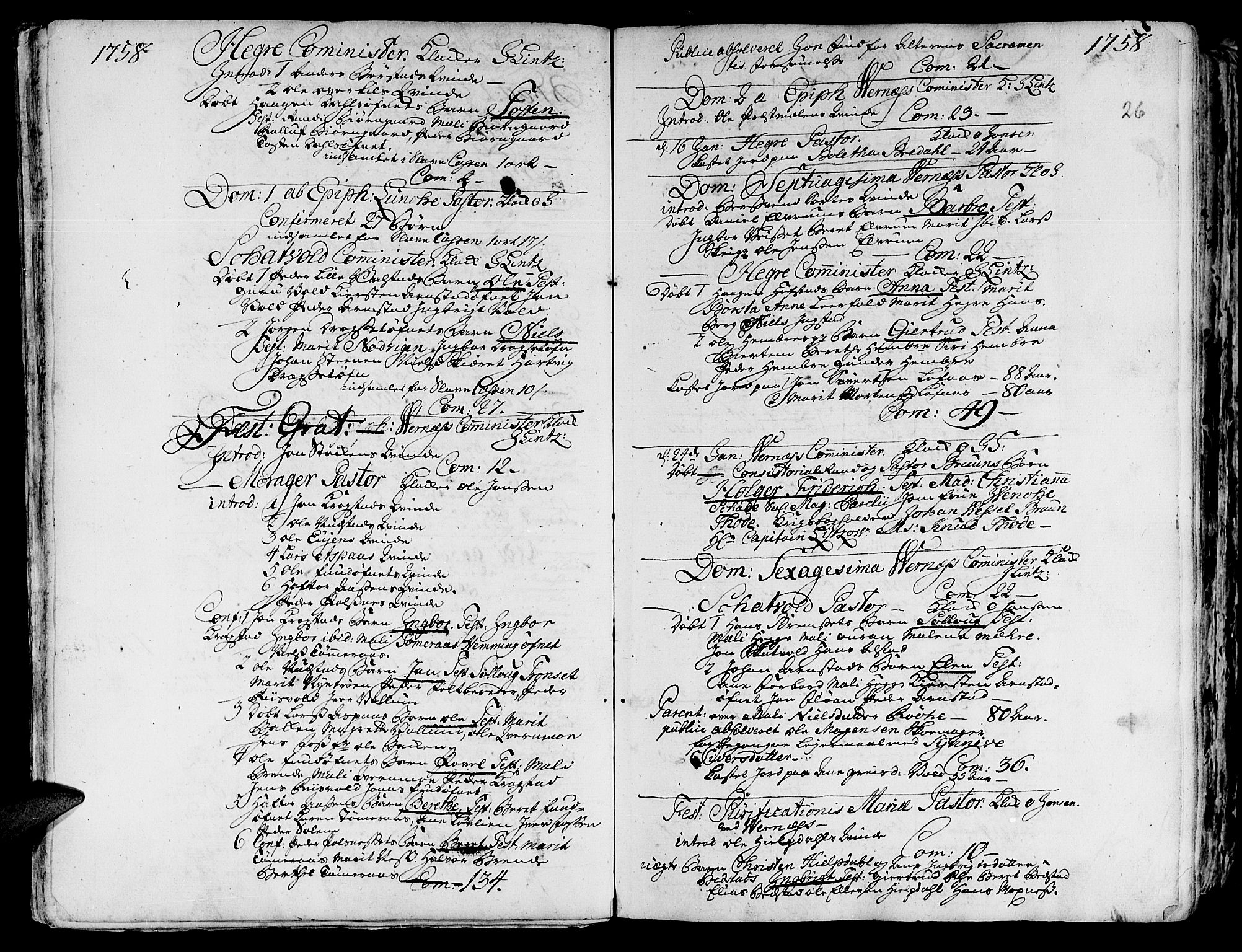 Ministerialprotokoller, klokkerbøker og fødselsregistre - Nord-Trøndelag, AV/SAT-A-1458/709/L0057: Parish register (official) no. 709A05, 1755-1780, p. 26