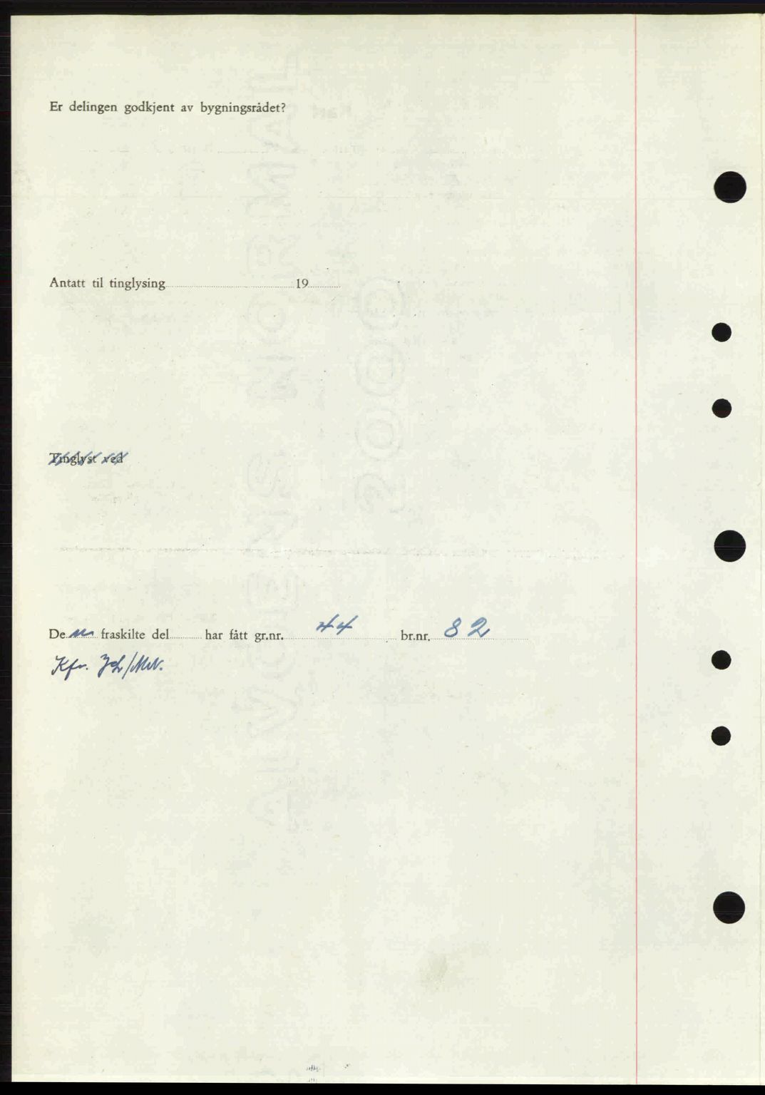 Nordfjord sorenskriveri, SAB/A-2801/02/02b/02bj/L0016a: Mortgage book no. A16 I, 1949-1950, Diary no: : 306/1950