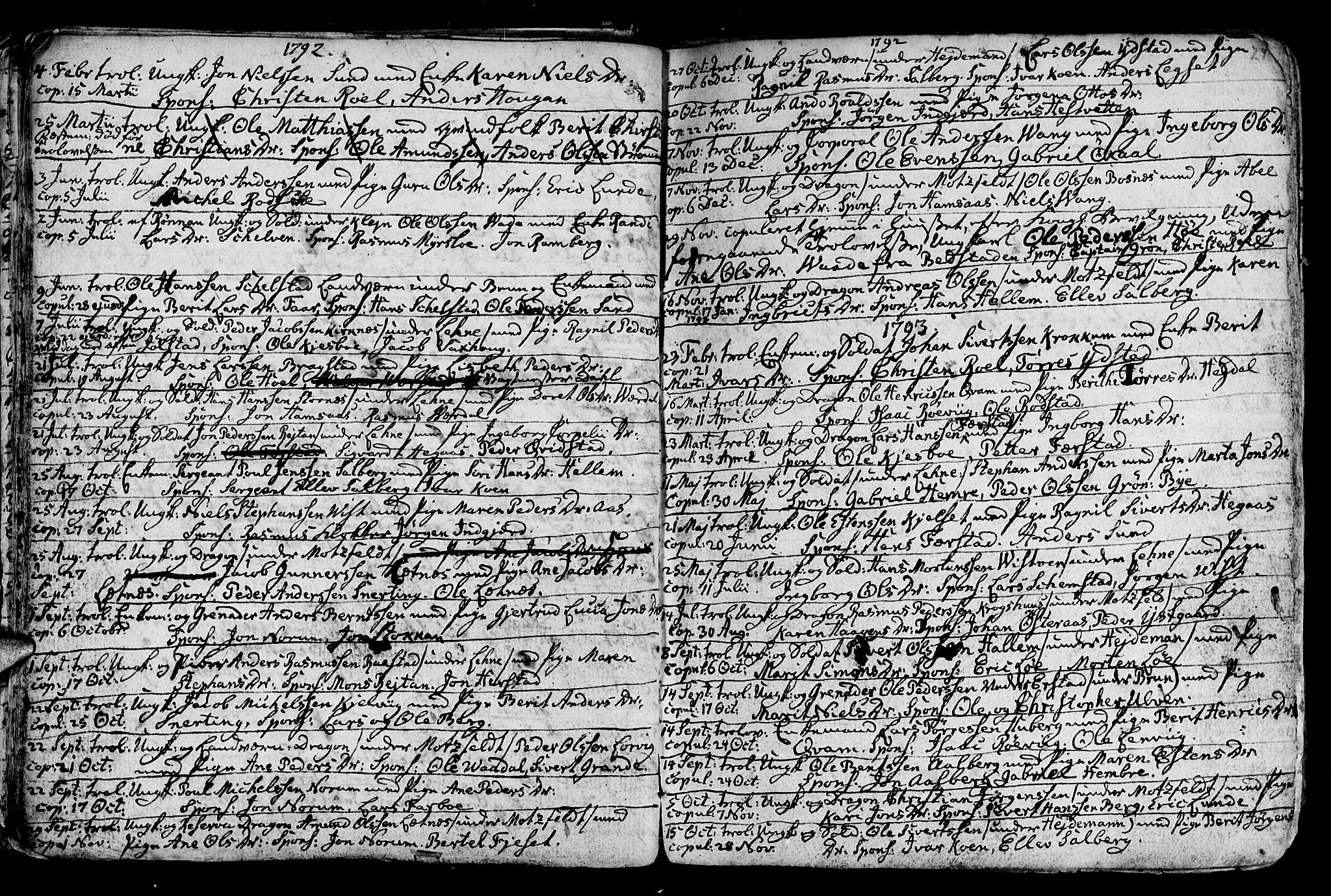 Ministerialprotokoller, klokkerbøker og fødselsregistre - Nord-Trøndelag, AV/SAT-A-1458/730/L0273: Parish register (official) no. 730A02, 1762-1802, p. 24