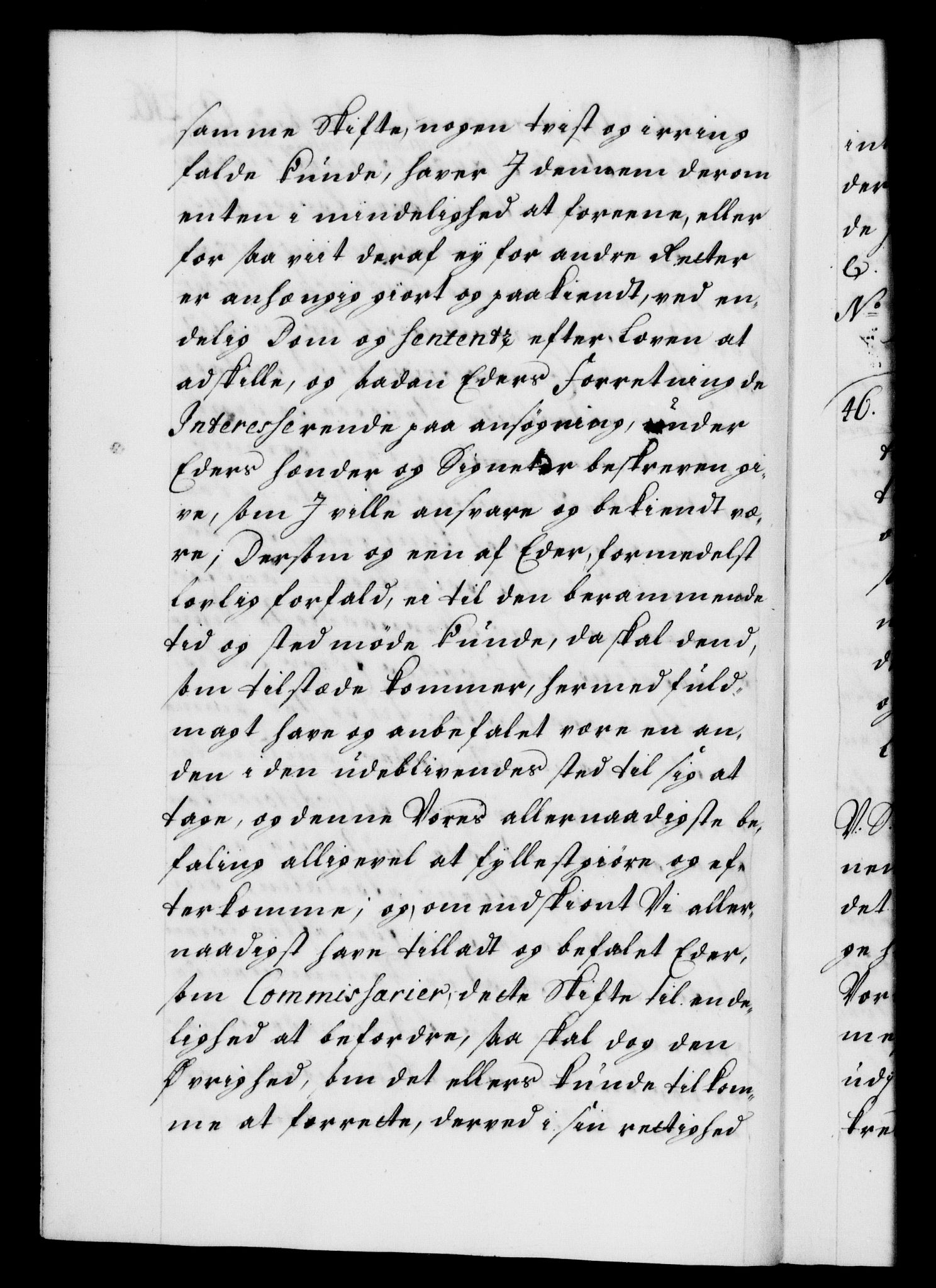Danske Kanselli 1572-1799, AV/RA-EA-3023/F/Fc/Fca/Fcab/L0020: Norske tegnelser, 1715-1718, p. 216b