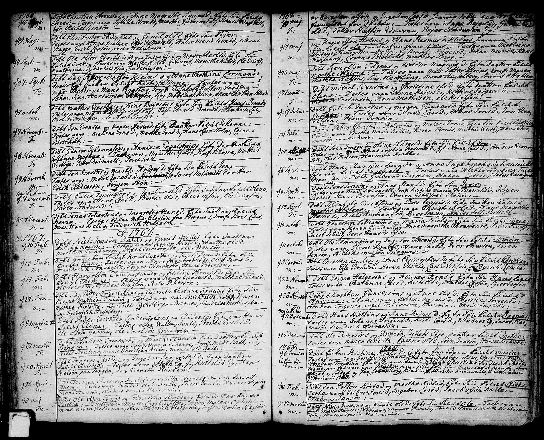 Strømsø kirkebøker, AV/SAKO-A-246/F/Fb/L0002: Parish register (official) no. II 2, 1739-1814, p. 53