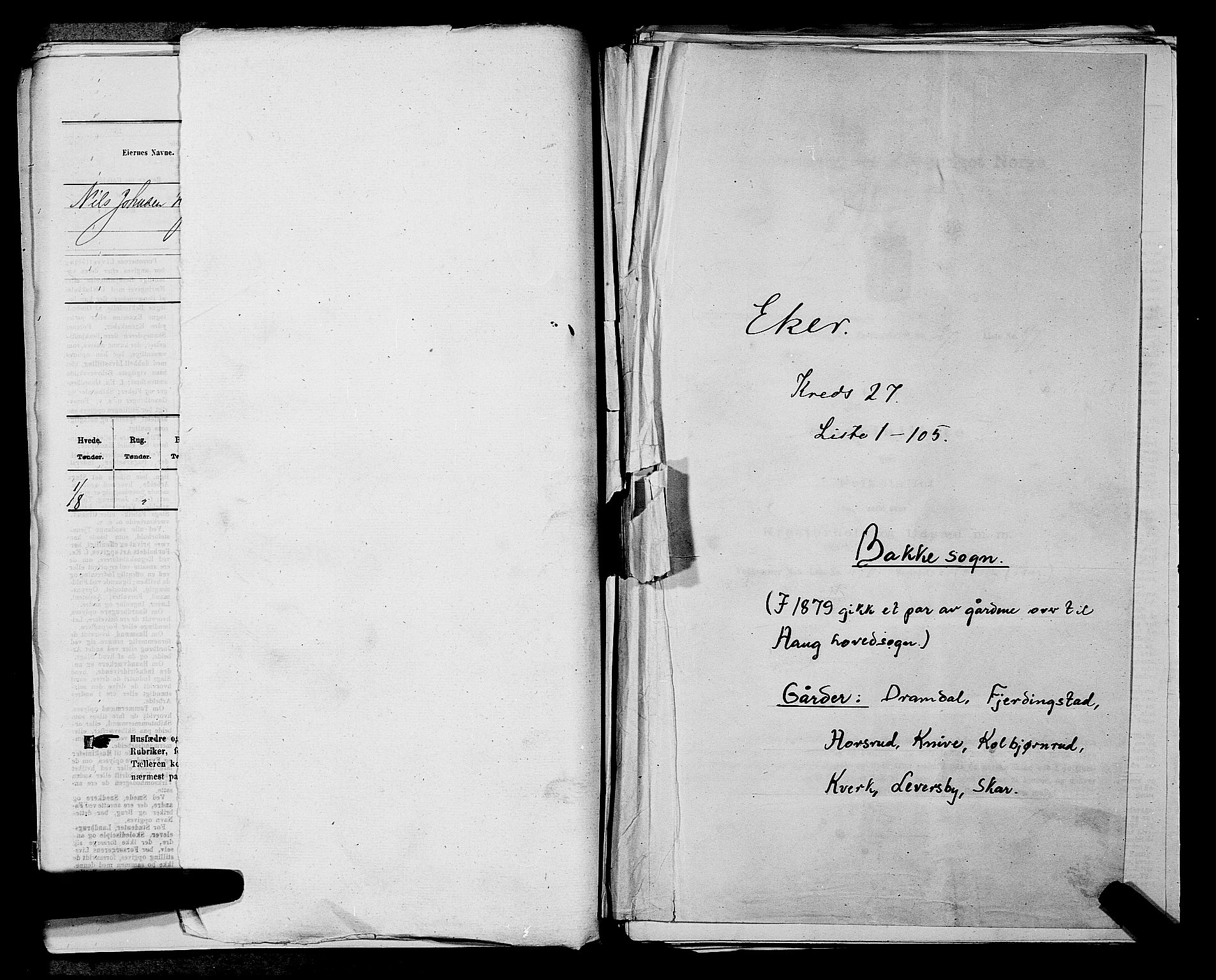 SAKO, 1875 census for 0624P Eiker, 1875, p. 4592