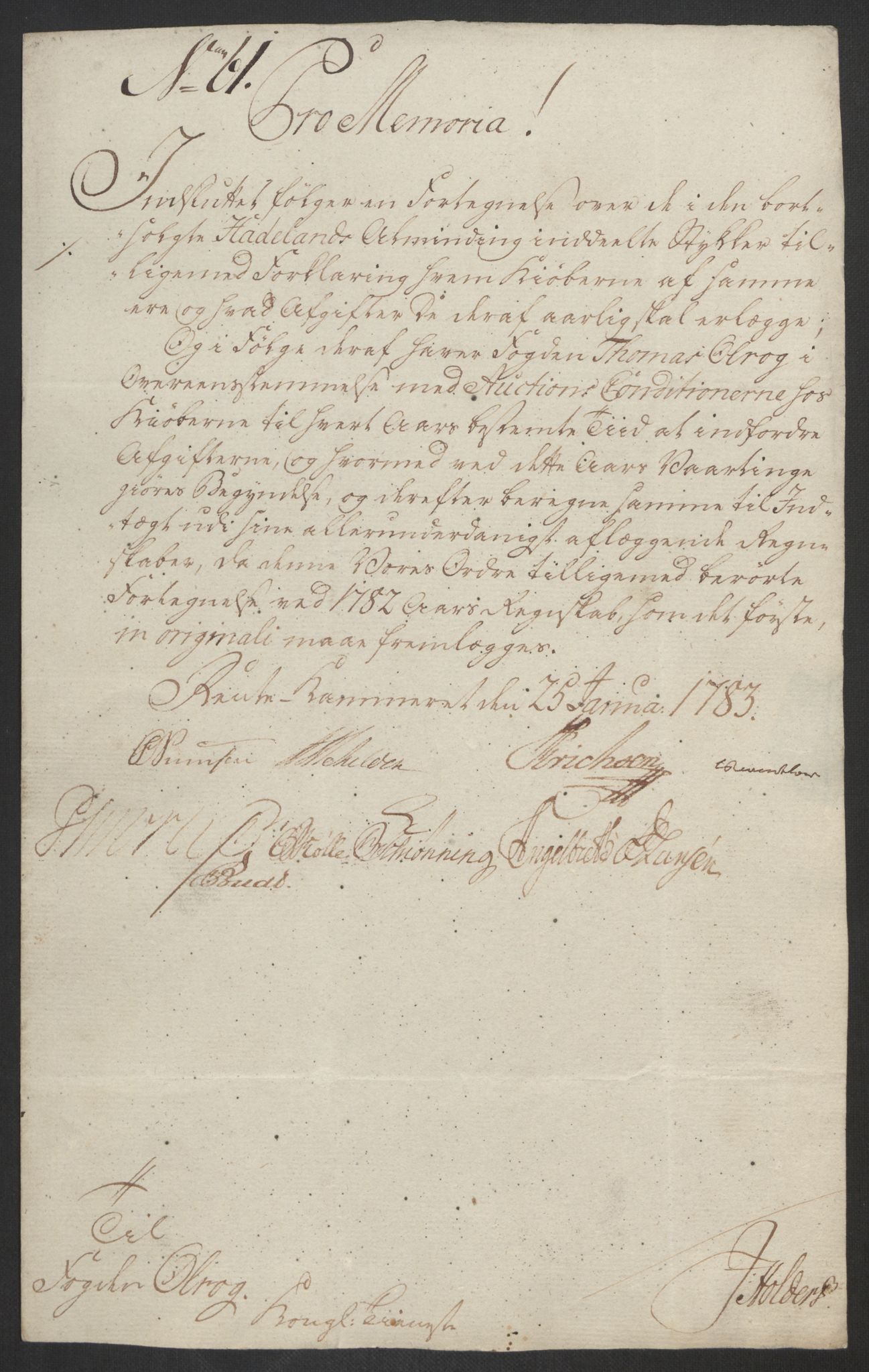 Rentekammeret inntil 1814, Reviderte regnskaper, Fogderegnskap, AV/RA-EA-4092/R19/L1369: Fogderegnskap Toten, Hadeland og Vardal, 1782, p. 211