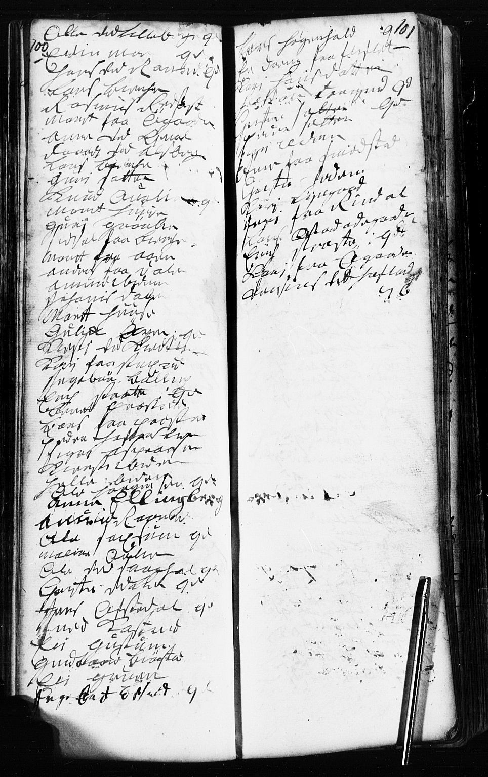 Fåberg prestekontor, AV/SAH-PREST-086/H/Ha/Hab/L0002: Parish register (copy) no. 2, 1741-1756, p. 100-101