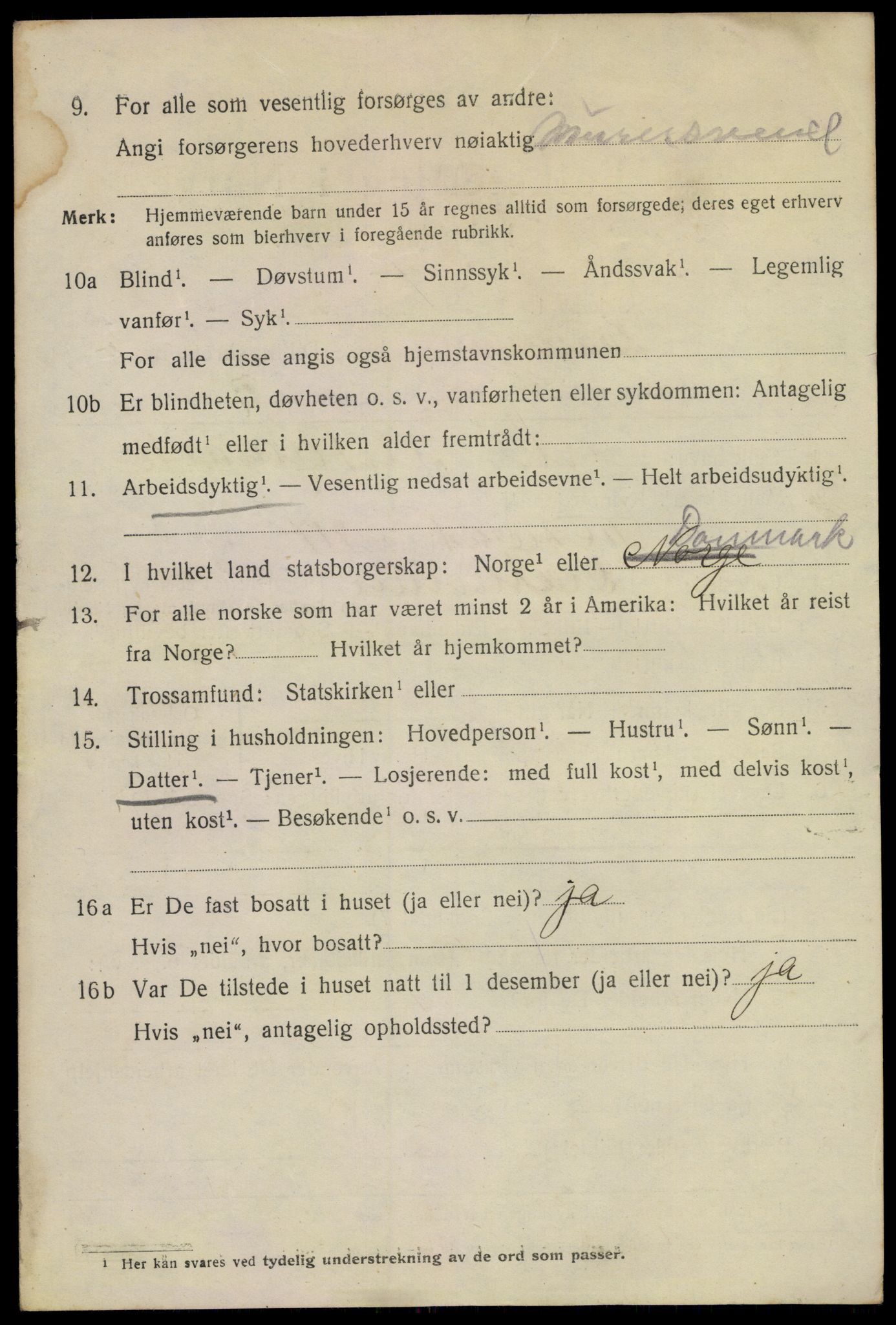 SAKO, 1920 census for Drammen, 1920, p. 53058