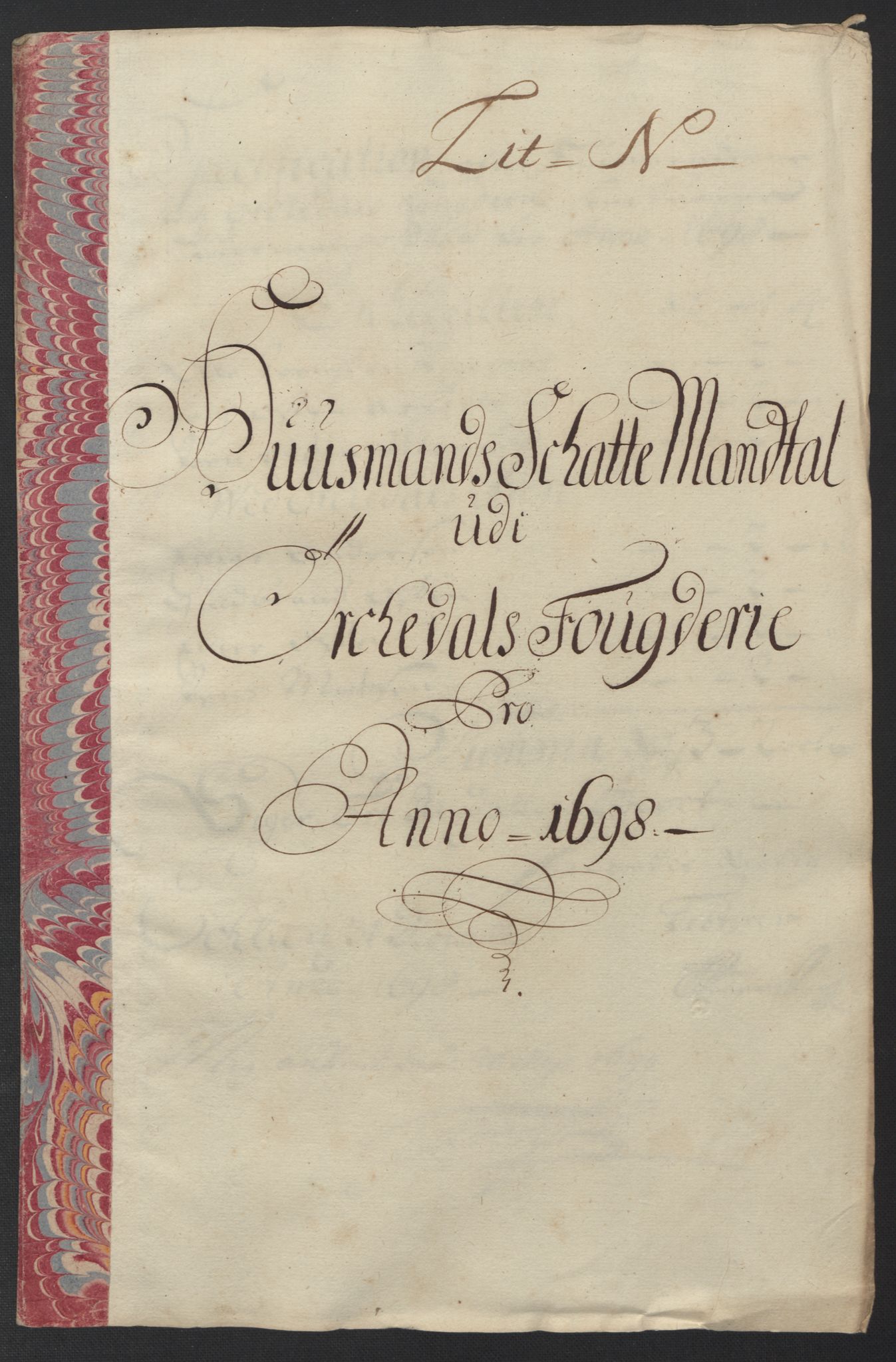 Rentekammeret inntil 1814, Reviderte regnskaper, Fogderegnskap, AV/RA-EA-4092/R60/L3948: Fogderegnskap Orkdal og Gauldal, 1698, p. 203