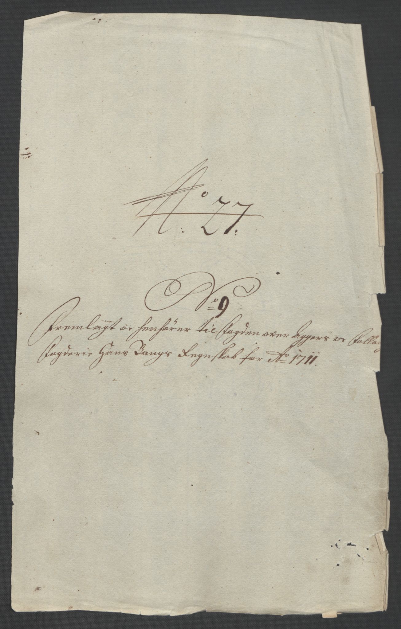 Rentekammeret inntil 1814, Reviderte regnskaper, Fogderegnskap, AV/RA-EA-4092/R10/L0448: Fogderegnskap Aker og Follo, 1710-1711, p. 303