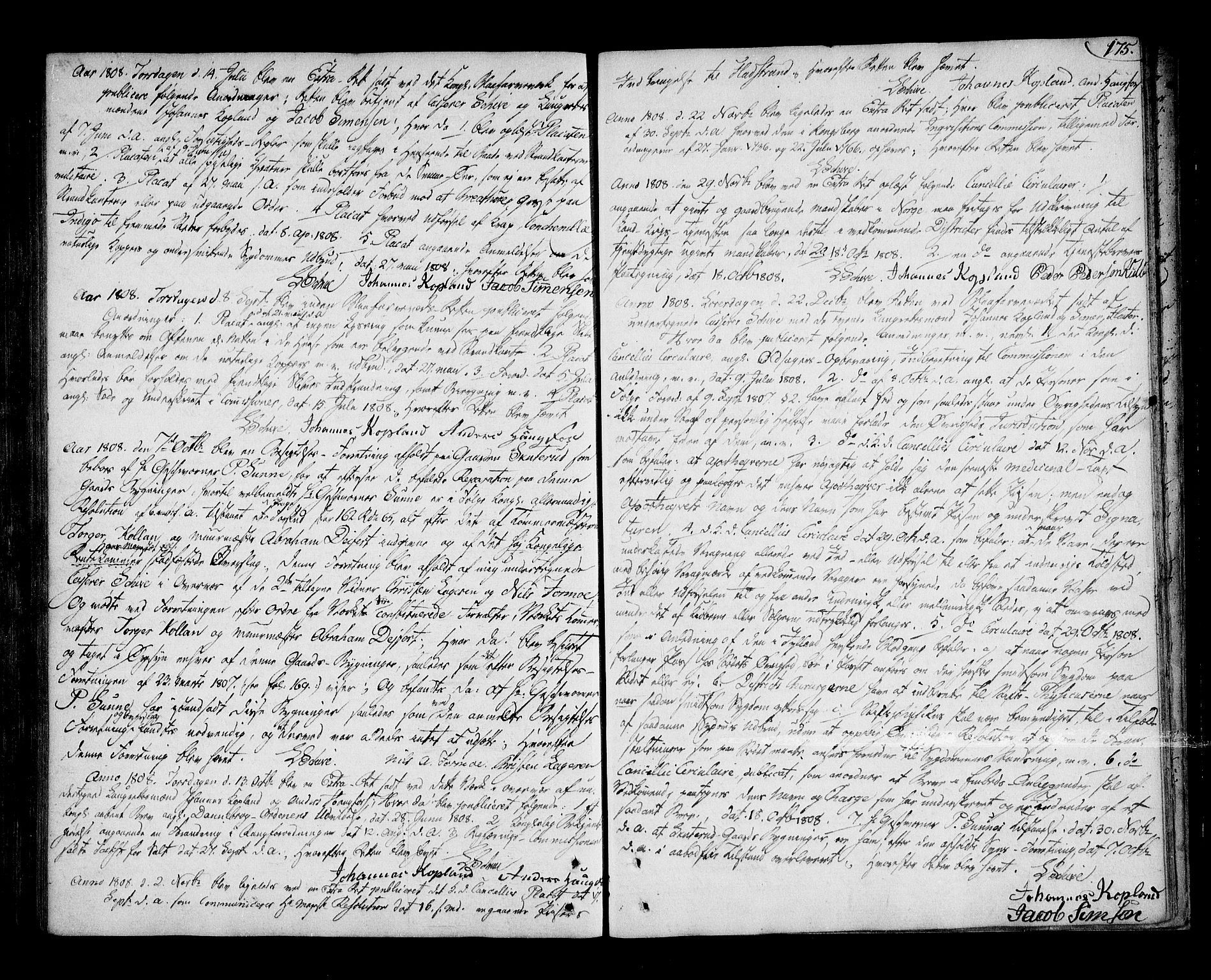 Eiker, Modum og Sigdal sorenskriveri, SAKO/A-123/F/Fa/Fae/L0001: Tingbok, 1780-1813, p. 175