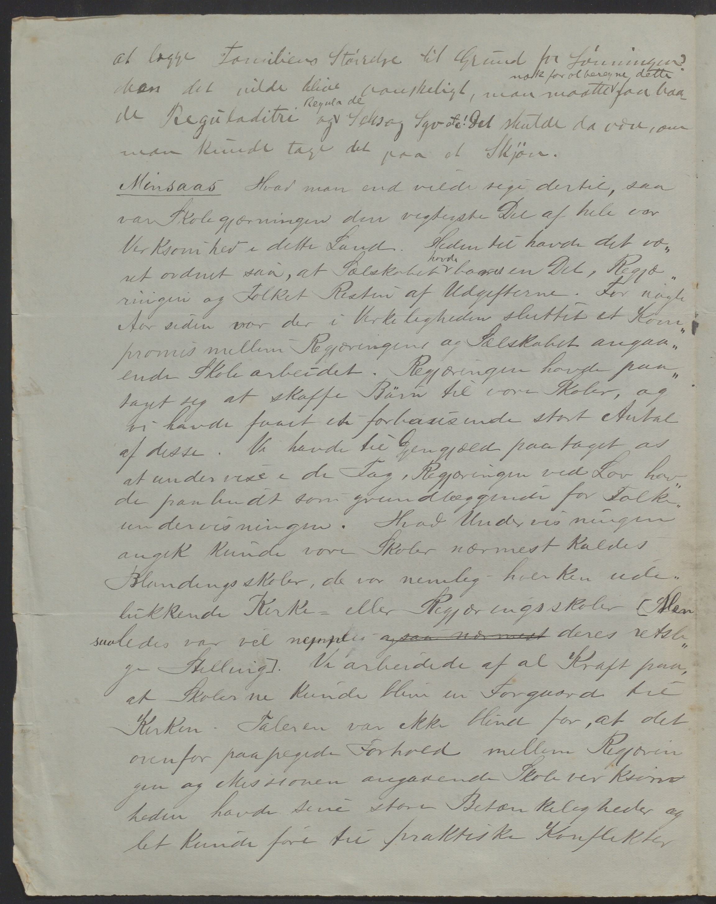 Det Norske Misjonsselskap - hovedadministrasjonen, VID/MA-A-1045/D/Da/Daa/L0036/0009: Konferansereferat og årsberetninger / Konferansereferat fra Madagaskar Innland., 1885