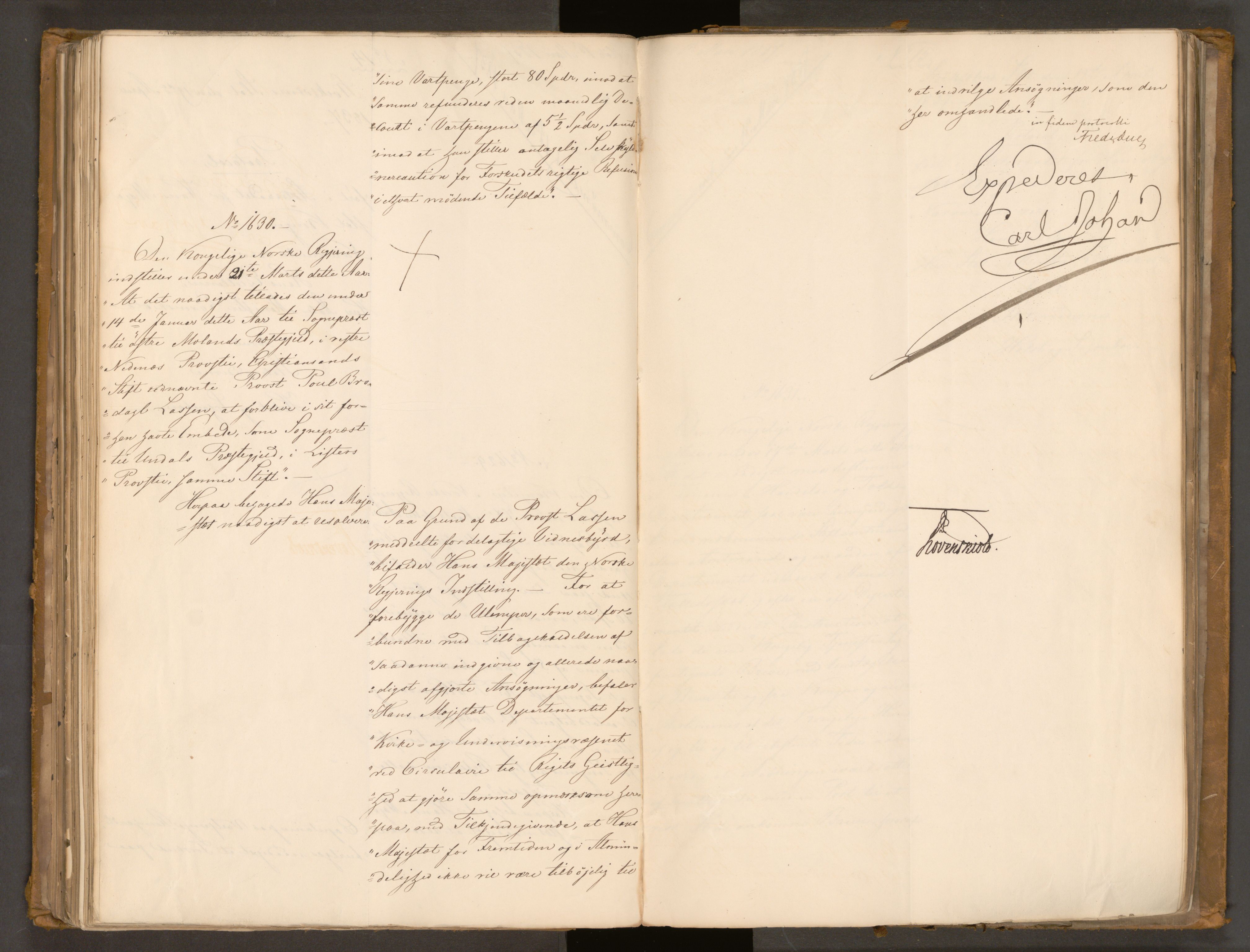 Statsrådssekretariatet, AV/RA-S-1001/A/Ab/L0044: Kgl. res. nr. 1193-1948, 1. halvår, 1837