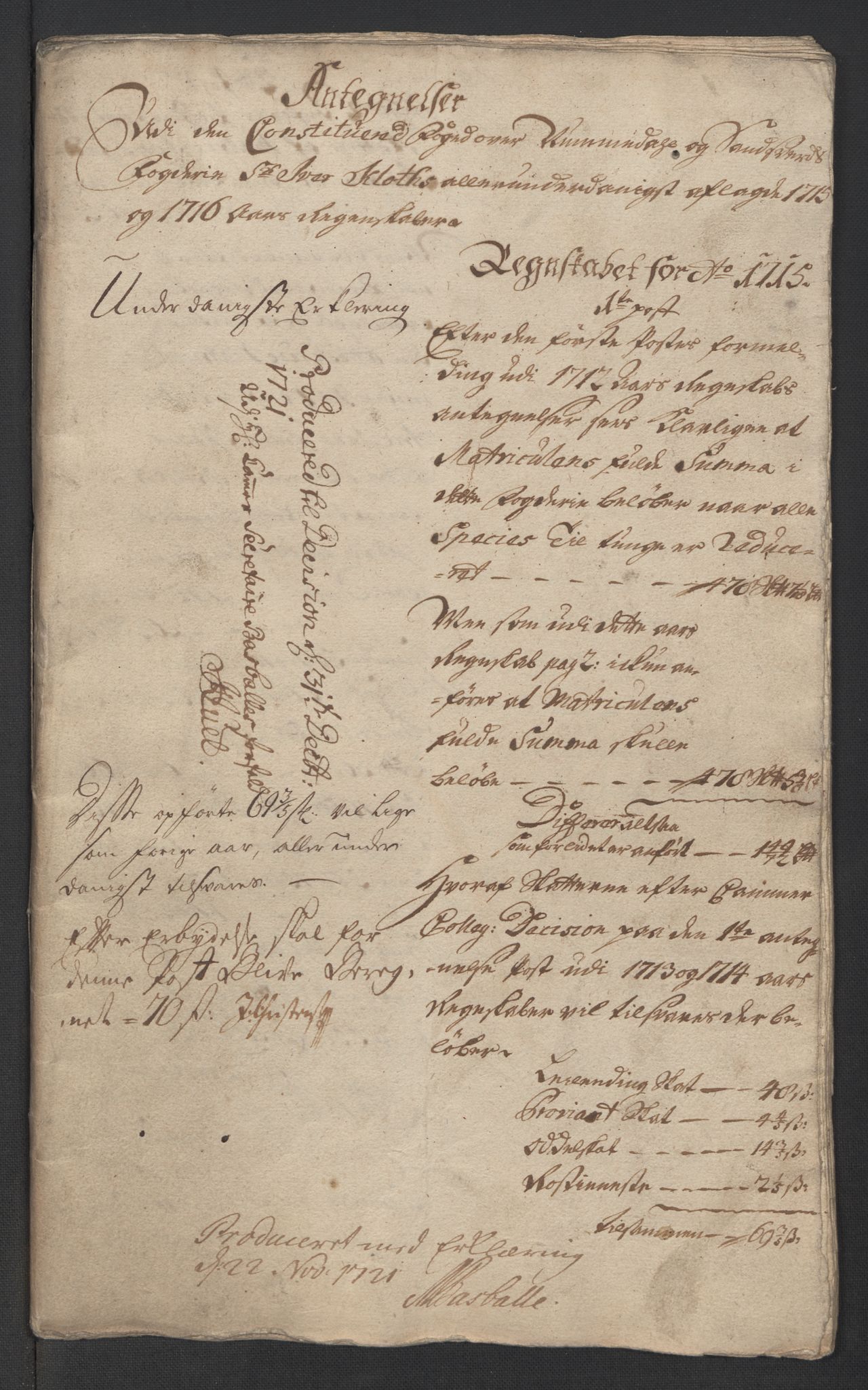 Rentekammeret inntil 1814, Reviderte regnskaper, Fogderegnskap, RA/EA-4092/R24/L1592: Fogderegnskap Numedal og Sandsvær, 1716, p. 361
