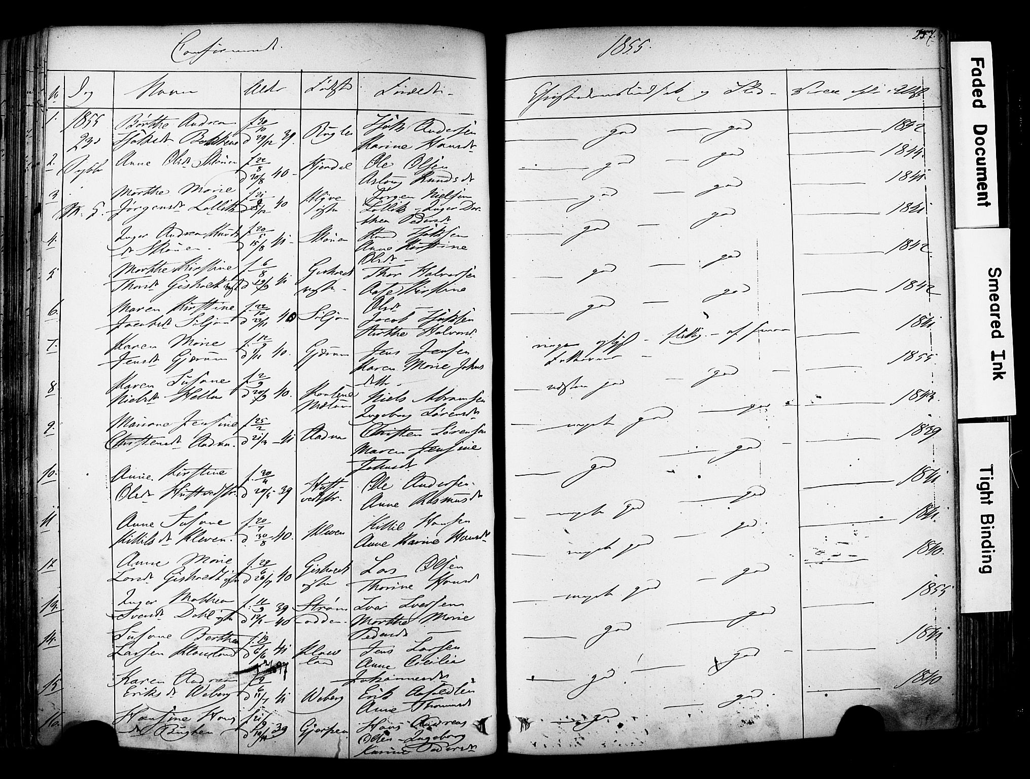 Solum kirkebøker, AV/SAKO-A-306/F/Fa/L0006: Parish register (official) no. I 6, 1844-1855, p. 257