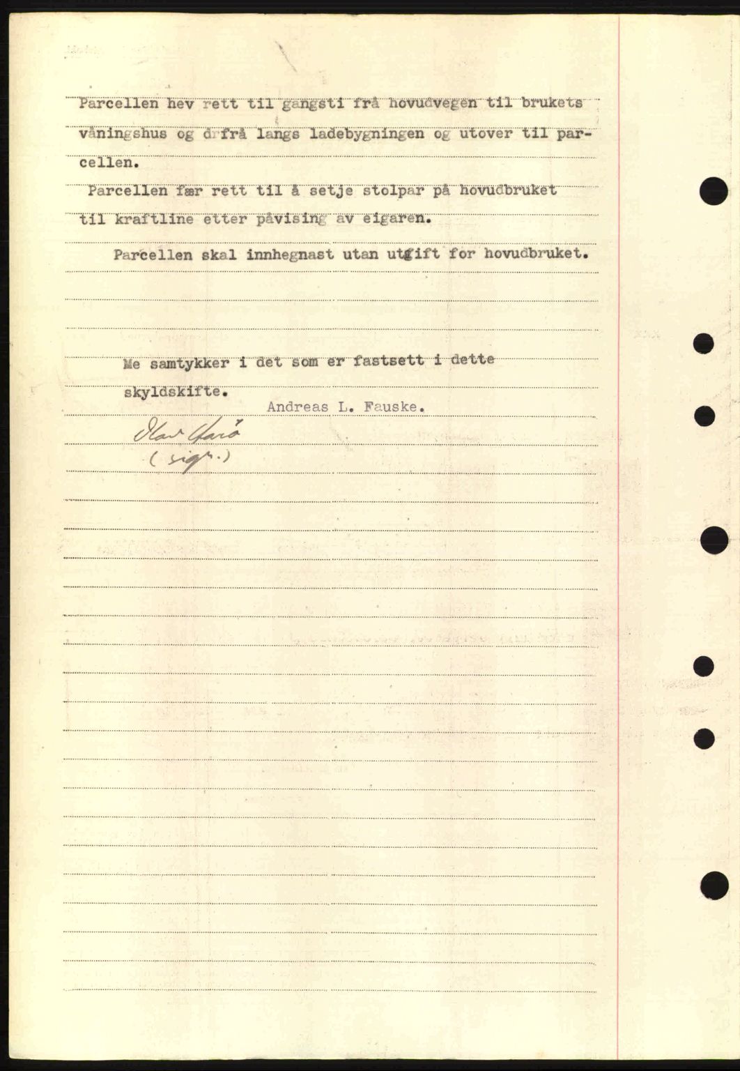 Nordre Sunnmøre sorenskriveri, SAT/A-0006/1/2/2C/2Ca: Mortgage book no. A11, 1941-1941, Diary no: : 1410/1941