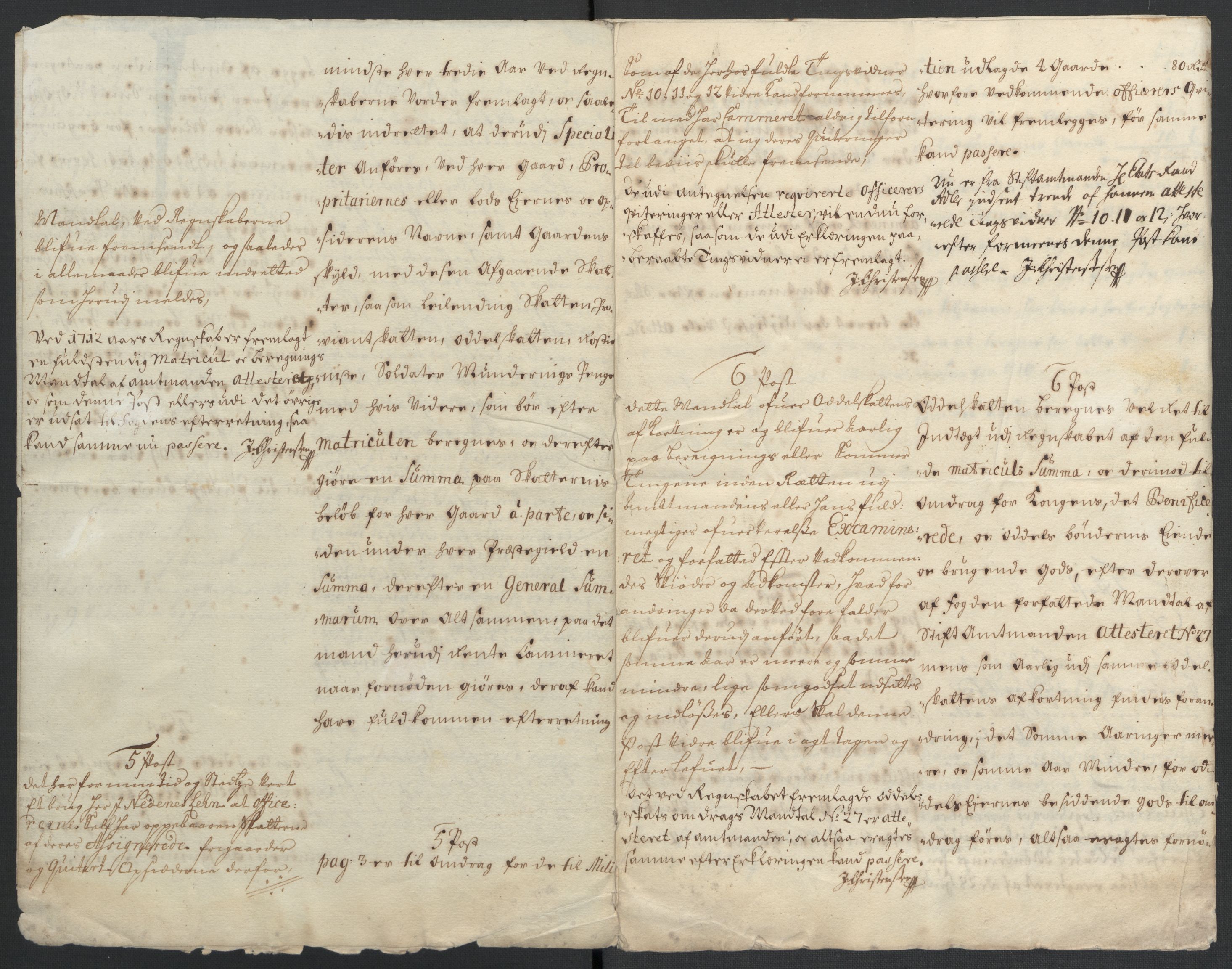 Rentekammeret inntil 1814, Reviderte regnskaper, Fogderegnskap, AV/RA-EA-4092/R39/L2319: Fogderegnskap Nedenes, 1710-1711, p. 126