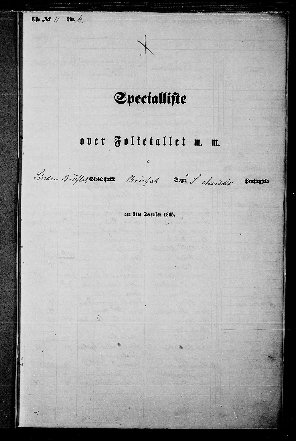 RA, 1865 census for Sør-Aurdal, 1865, p. 248
