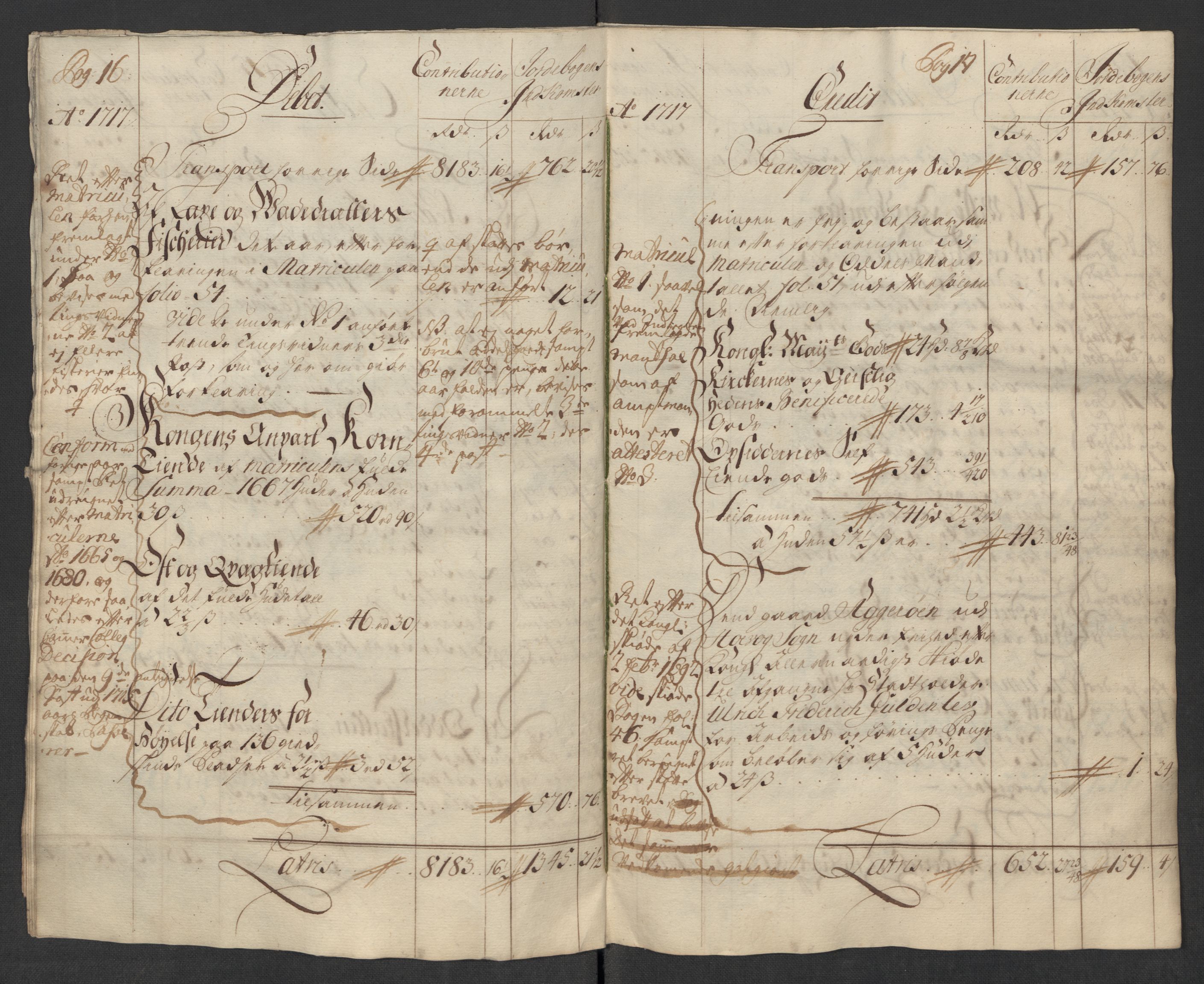 Rentekammeret inntil 1814, Reviderte regnskaper, Fogderegnskap, AV/RA-EA-4092/R39/L2326: Fogderegnskap Nedenes, 1717, p. 12
