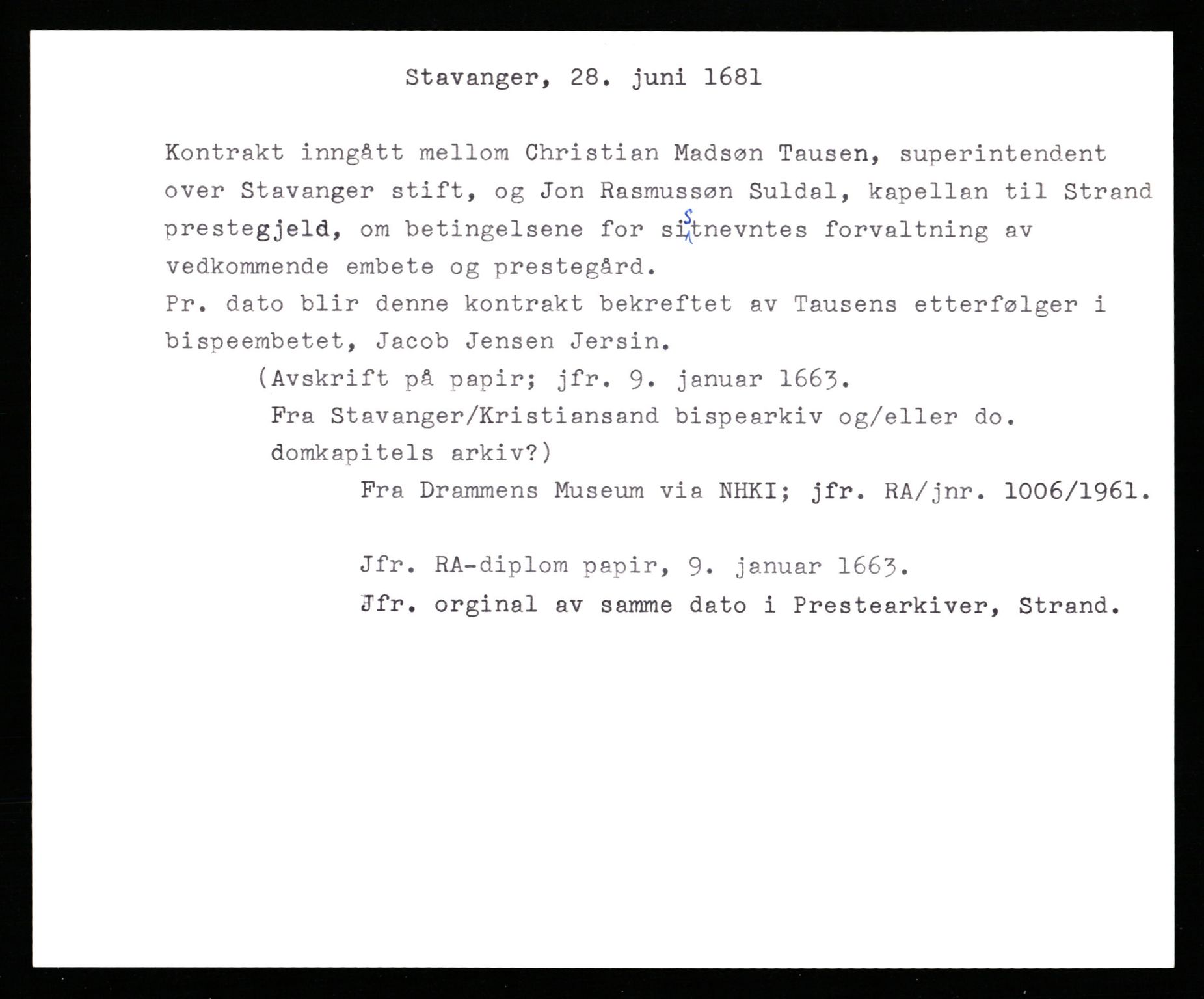 Riksarkivets diplomsamling, AV/RA-EA-5965/F35/F35c/L0011: Riksarkivets diplomer, pergament, 1672-1823, p. 17
