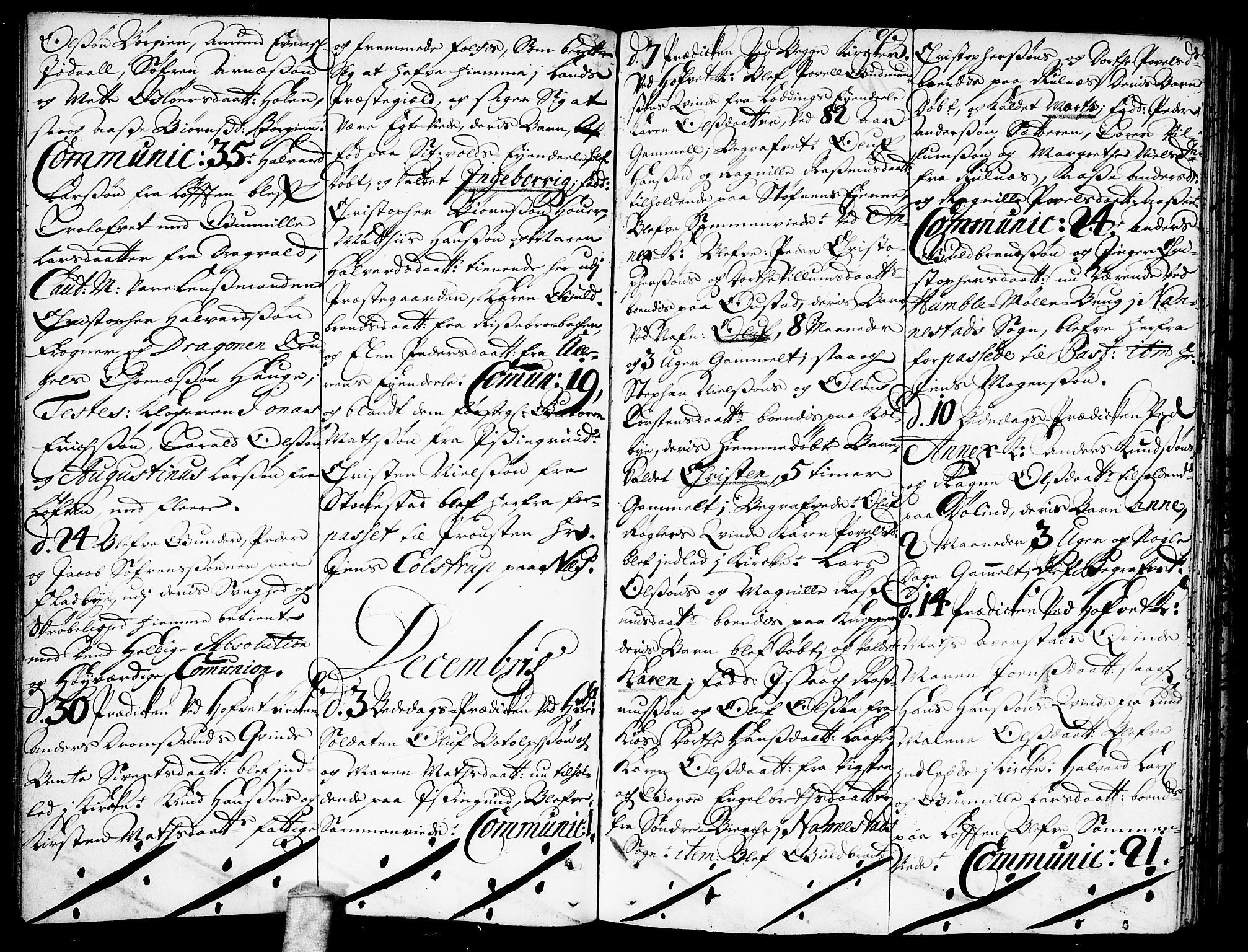 Ullensaker prestekontor Kirkebøker, AV/SAO-A-10236a/F/Fa/L0002: Parish register (official) no. I 2, 1702-1710