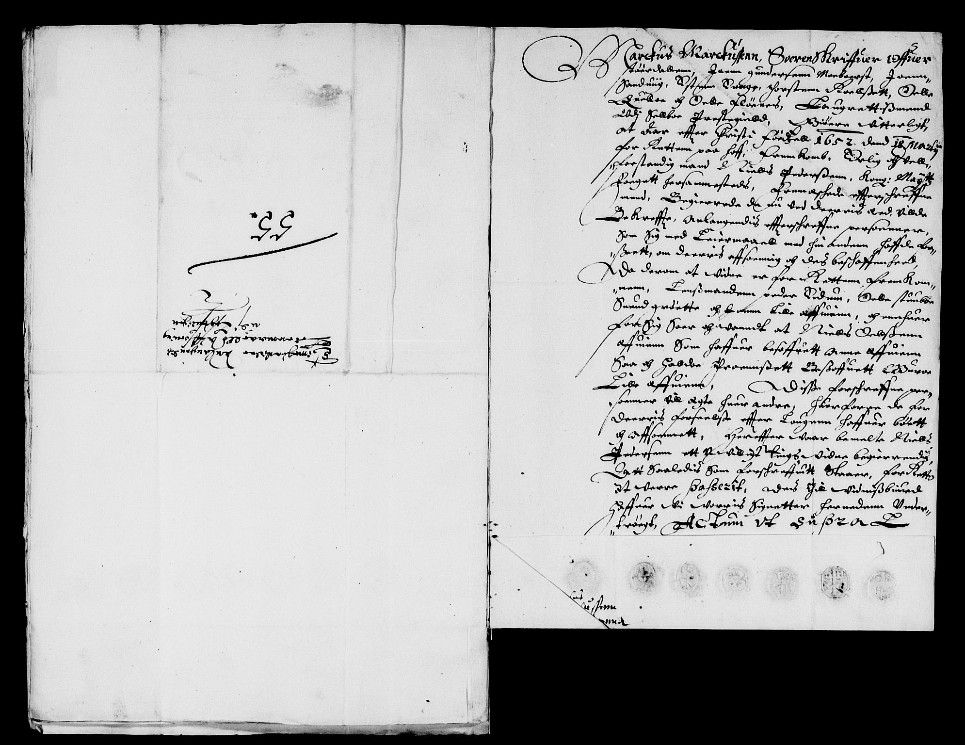 Rentekammeret inntil 1814, Reviderte regnskaper, Lensregnskaper, AV/RA-EA-5023/R/Rb/Rbw/L0103: Trondheim len, 1651-1652