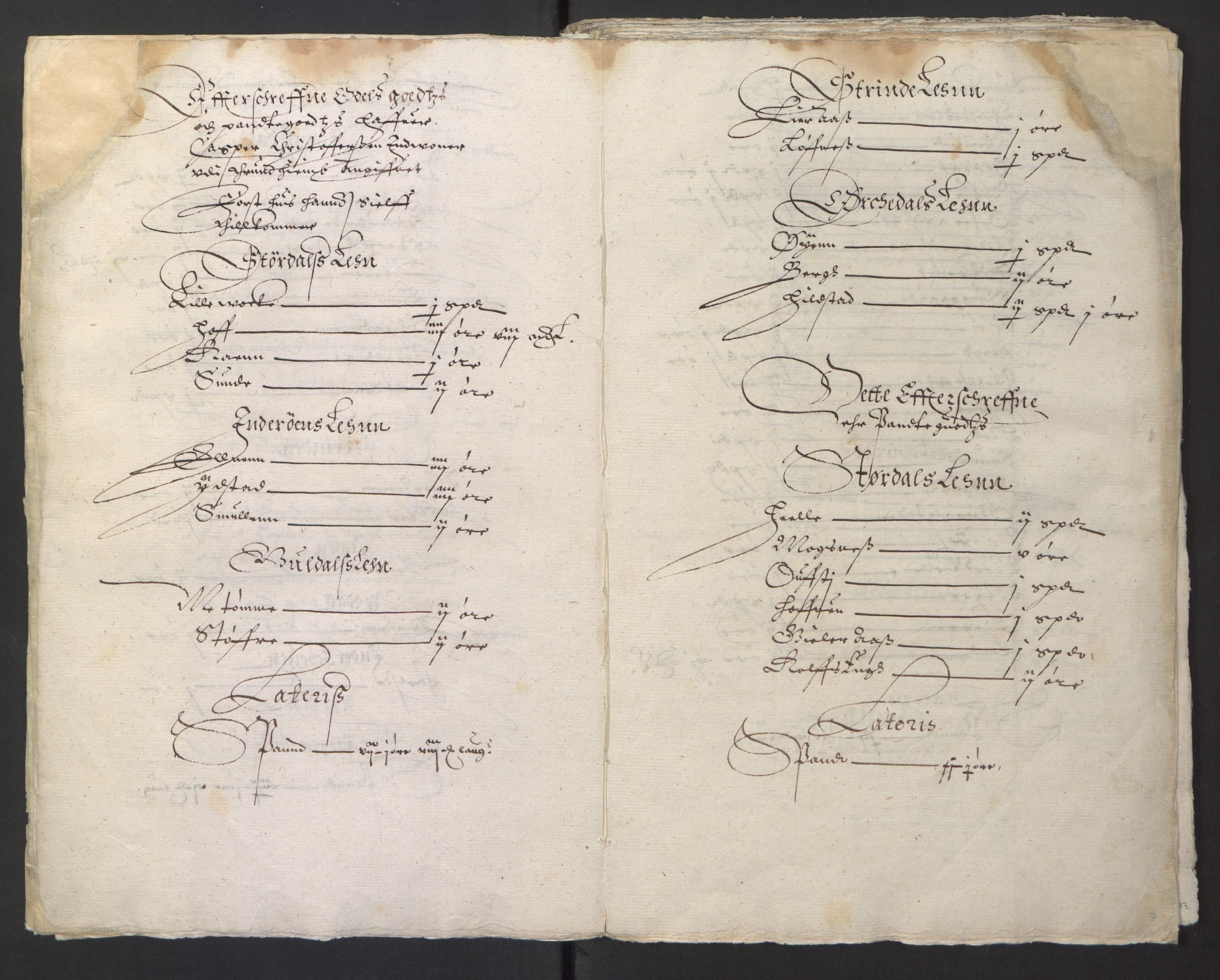 Stattholderembetet 1572-1771, AV/RA-EA-2870/Ek/L0013/0001: Jordebøker til utlikning av rosstjeneste 1624-1626: / Odelsjordebøker for Trondheim len, 1624-1625, p. 10