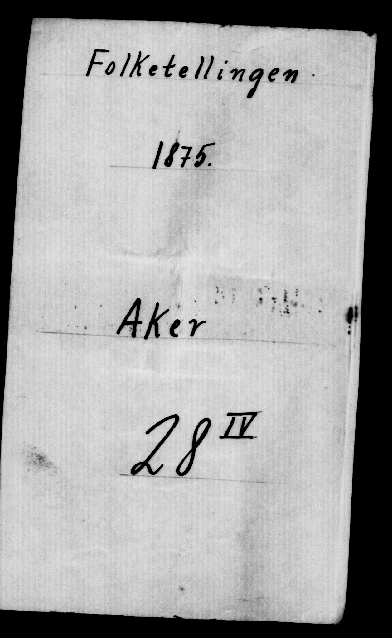 RA, 1875 census for 0218bP Østre Aker, 1875, p. 244