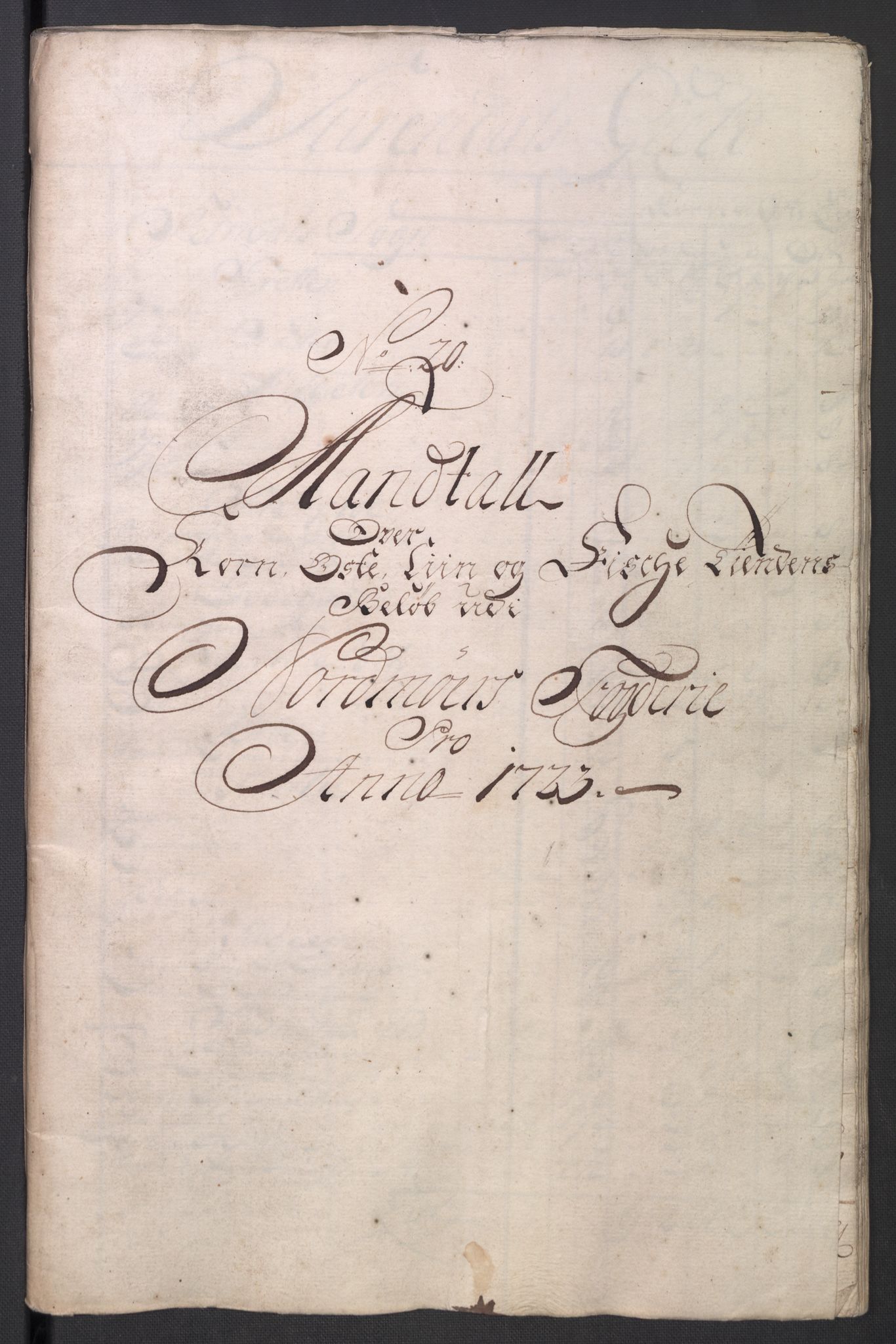 Rentekammeret inntil 1814, Reviderte regnskaper, Fogderegnskap, RA/EA-4092/R56/L3756: Fogderegnskap Nordmøre, 1723, p. 162