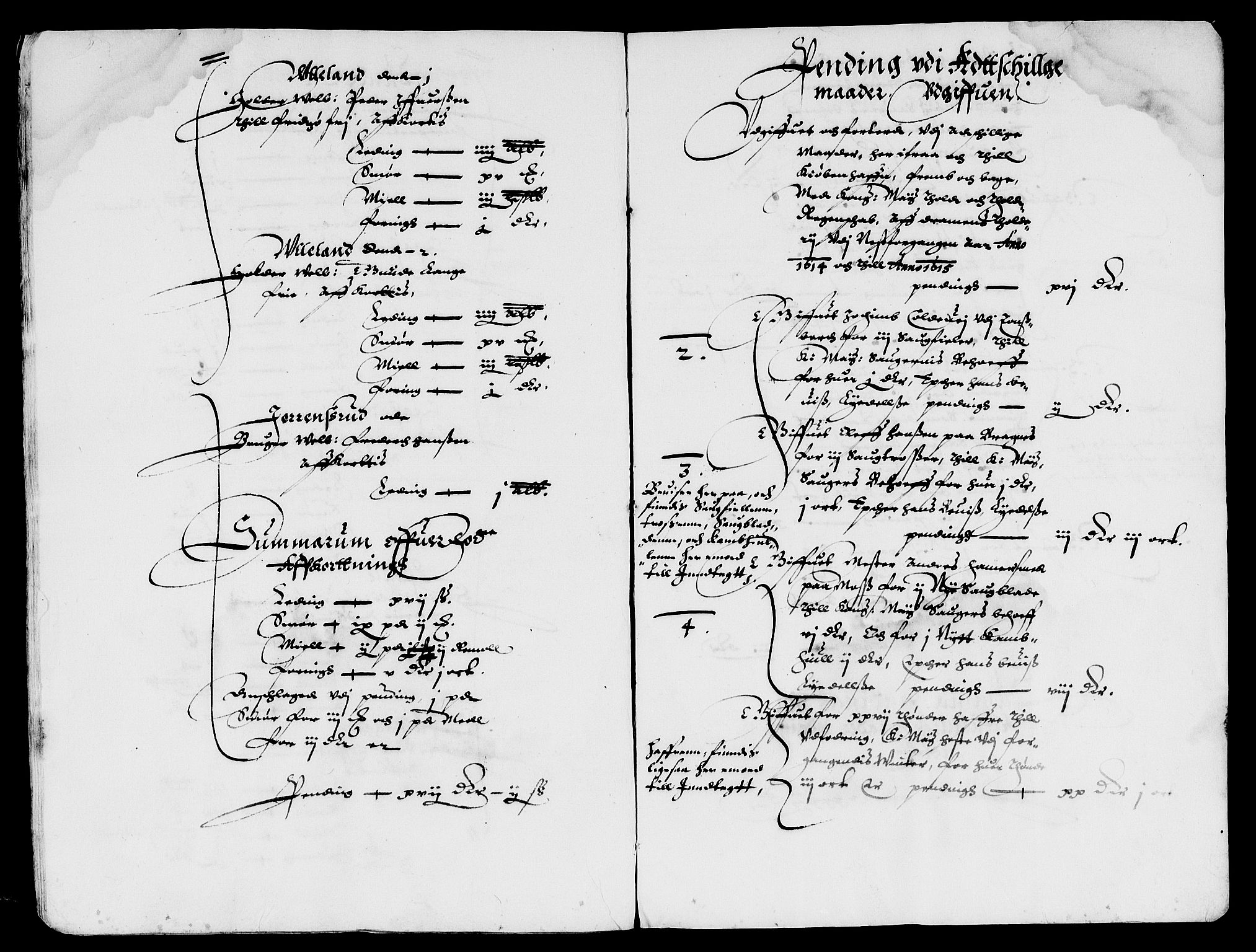 Rentekammeret inntil 1814, Reviderte regnskaper, Lensregnskaper, AV/RA-EA-5023/R/Rb/Rbm/L0001: Eiker len, 1607-1618