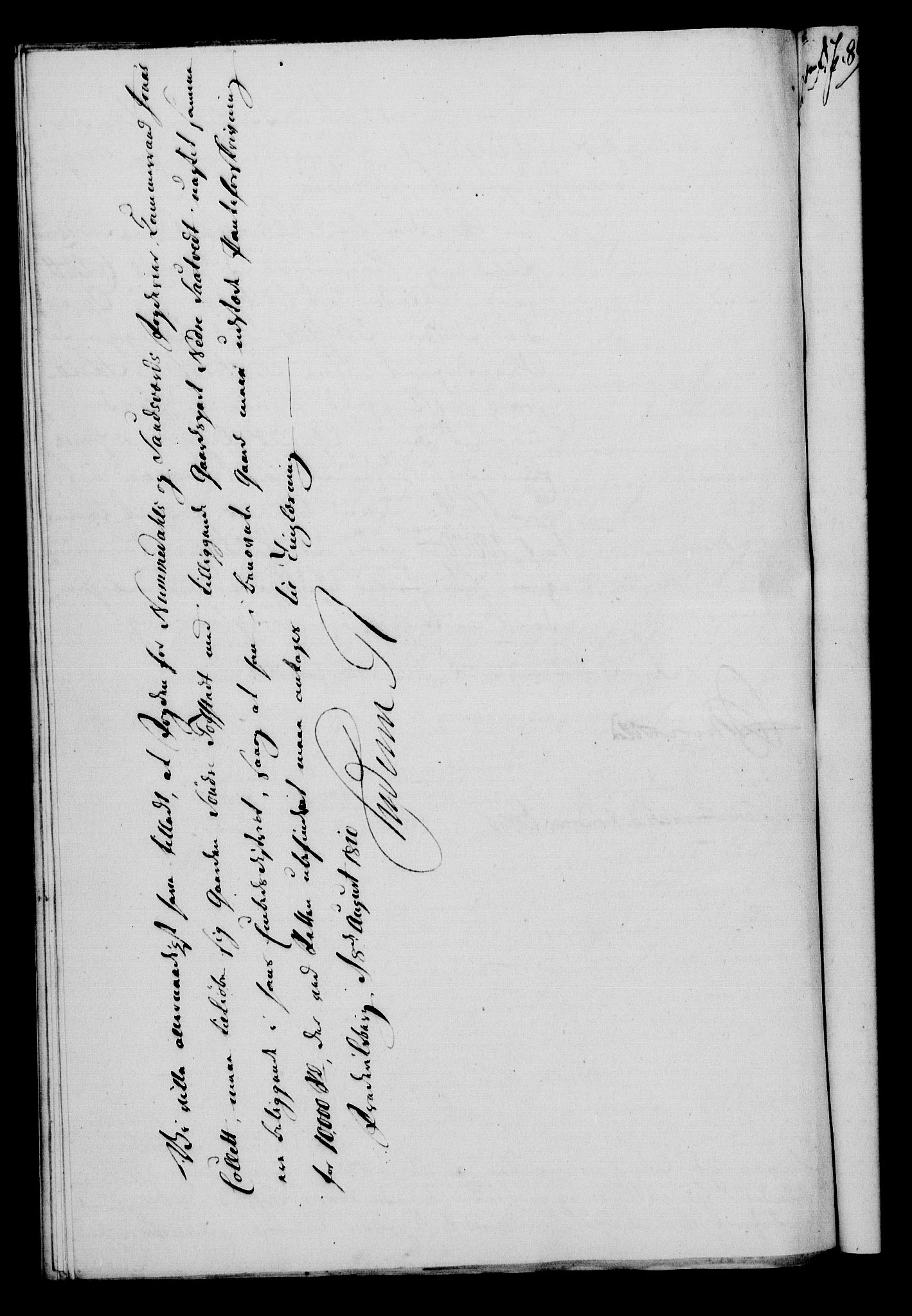 Rentekammeret, Kammerkanselliet, RA/EA-3111/G/Gf/Gfa/L0092: Norsk relasjons- og resolusjonsprotokoll (merket RK 52.92), 1810, p. 408