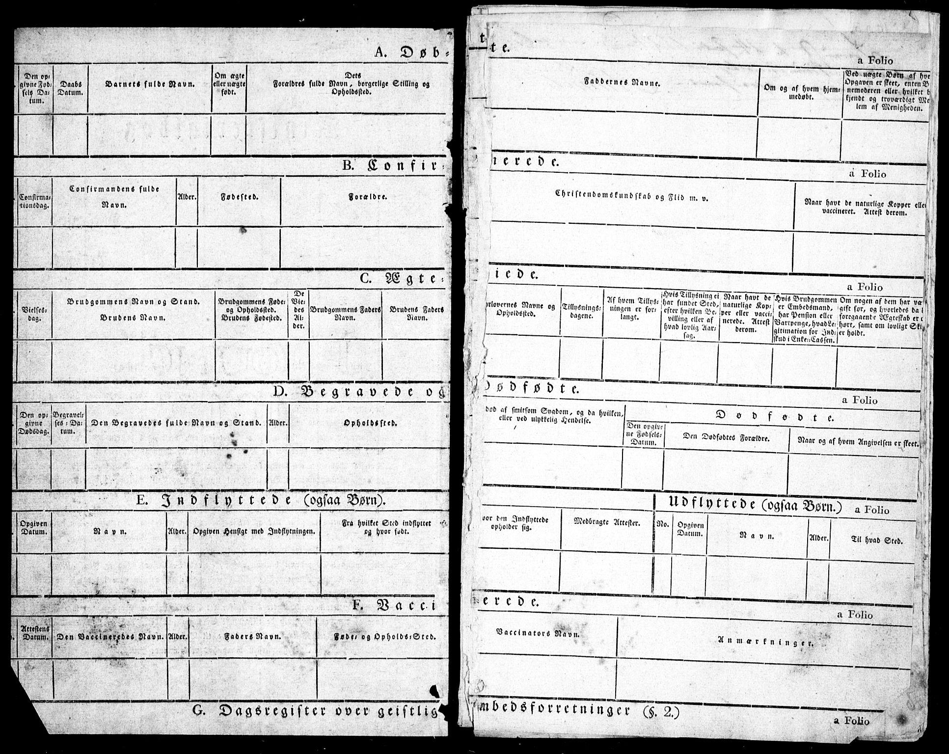 Holt sokneprestkontor, AV/SAK-1111-0021/F/Fa/L0006: Parish register (official) no. A 6, 1820-1835