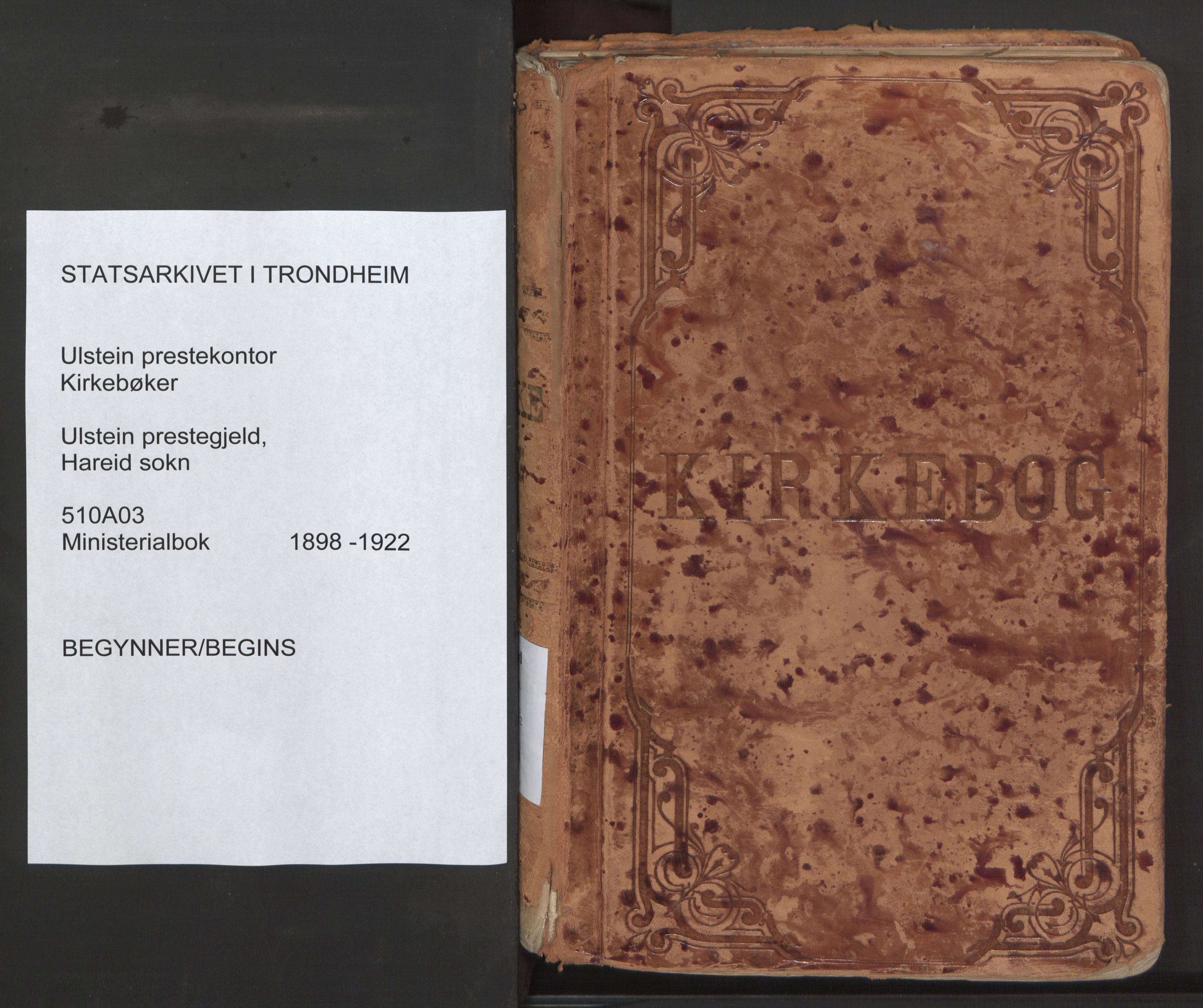 Ministerialprotokoller, klokkerbøker og fødselsregistre - Møre og Romsdal, SAT/A-1454/510/L0123: Parish register (official) no. 510A03, 1898-1922